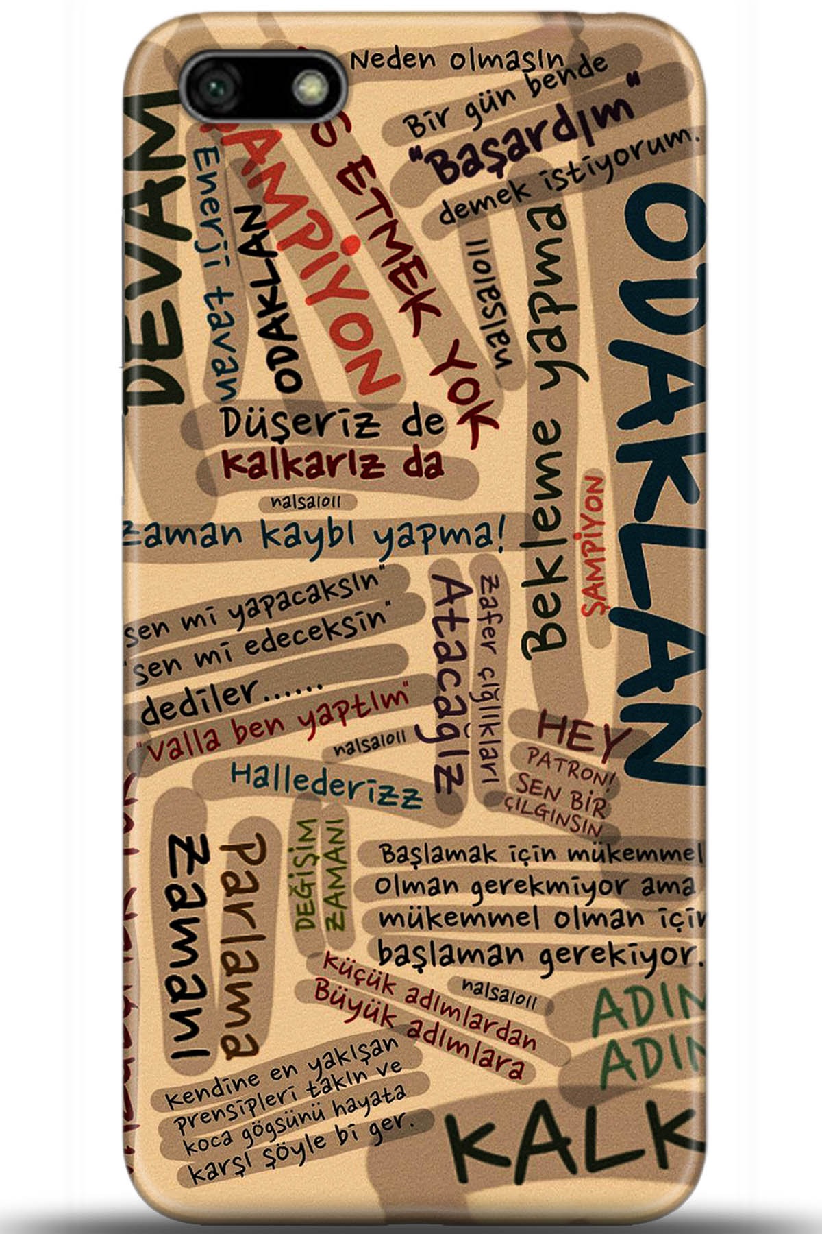 Huawei Y5 2018 Uyumlu Kılıf HD Baskılı Kılıf - Followed Institution 5586