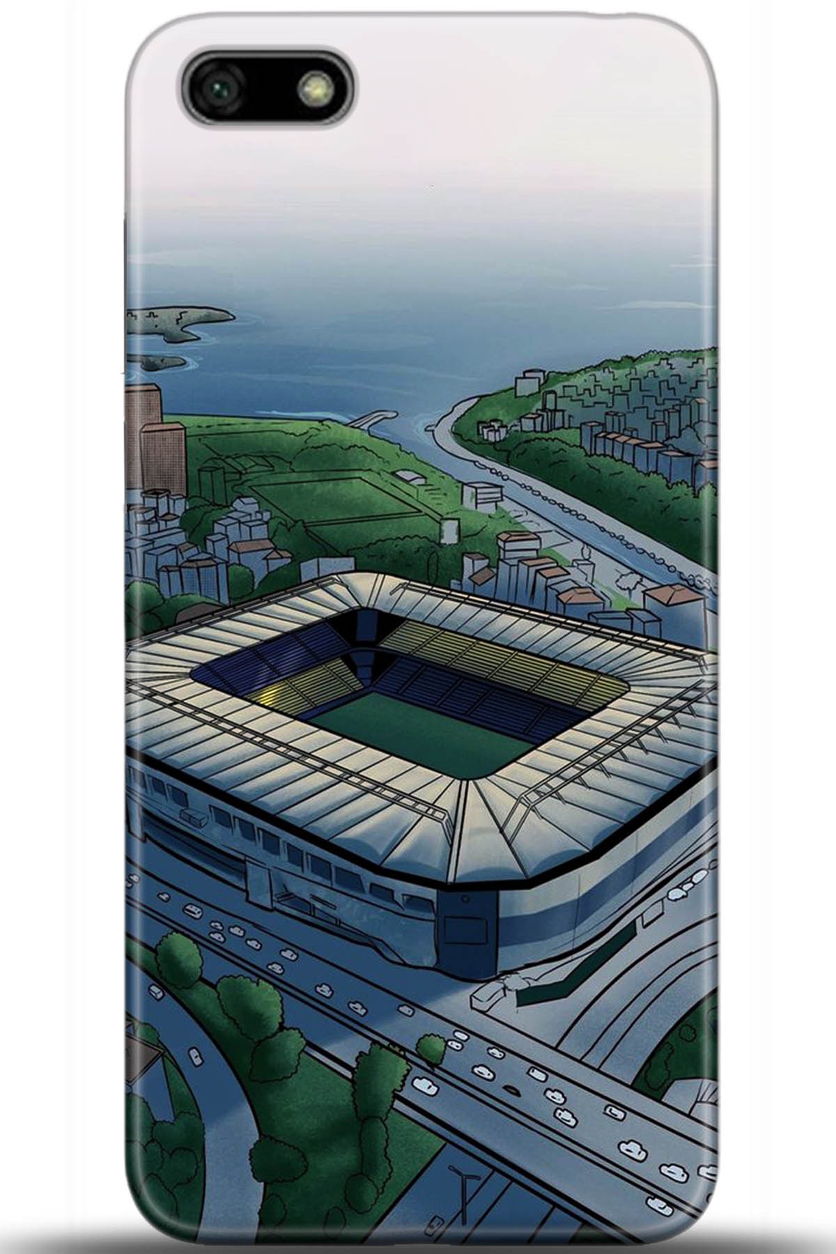 Huawei Y5 2018 Uyumlu Kılıf HD Baskılı Kılıf - Followed Institution 5715