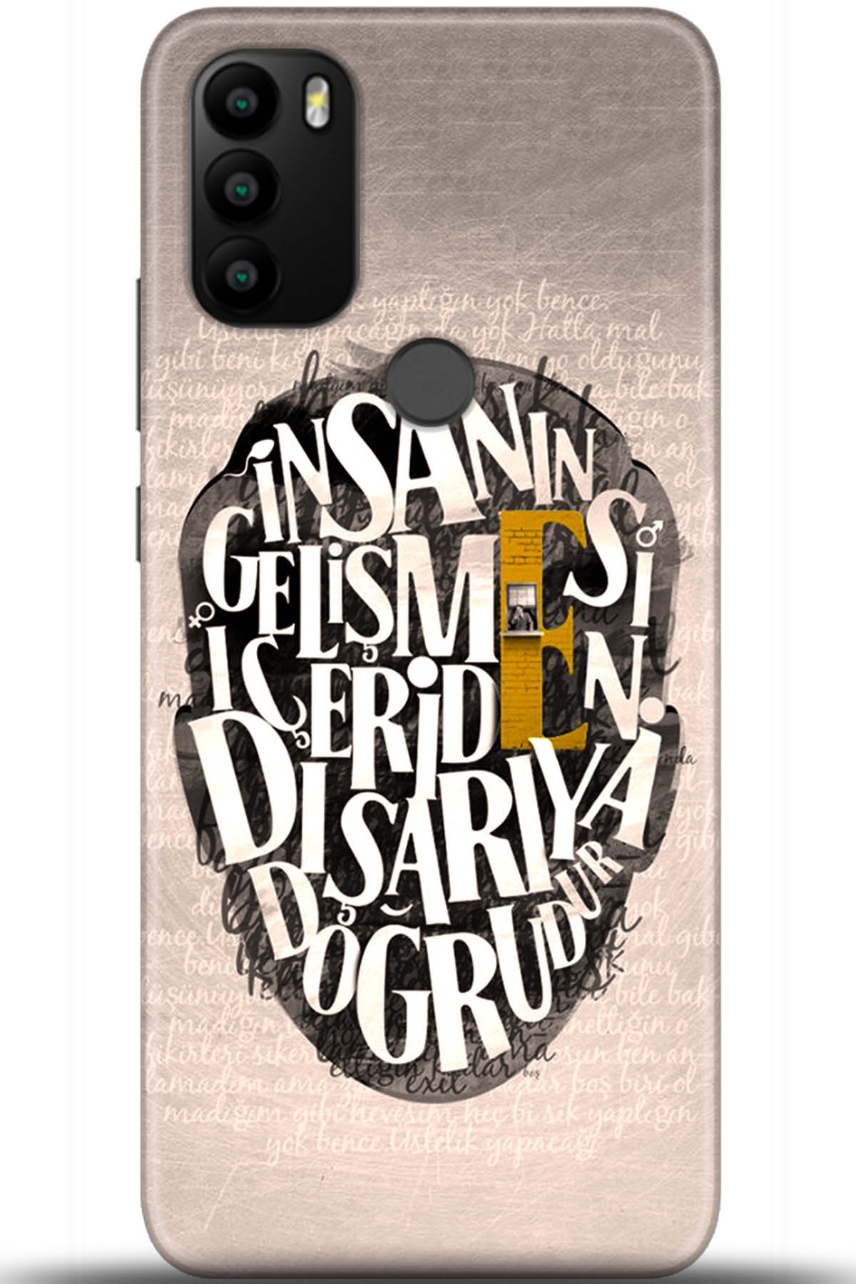 General Mobile GM 21 Plus Uyumlu Kılıf HD Baskılı Kılıf - Followed Institution 5587