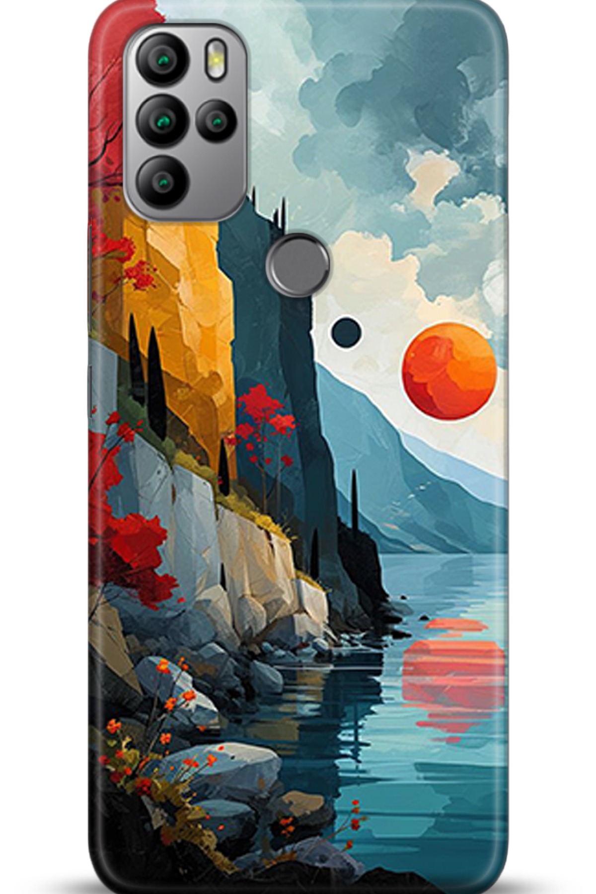 General Mobile GM 21 Pro Uyumlu Kılıf HD Baskılı Kılıf - Followed Institution 5368