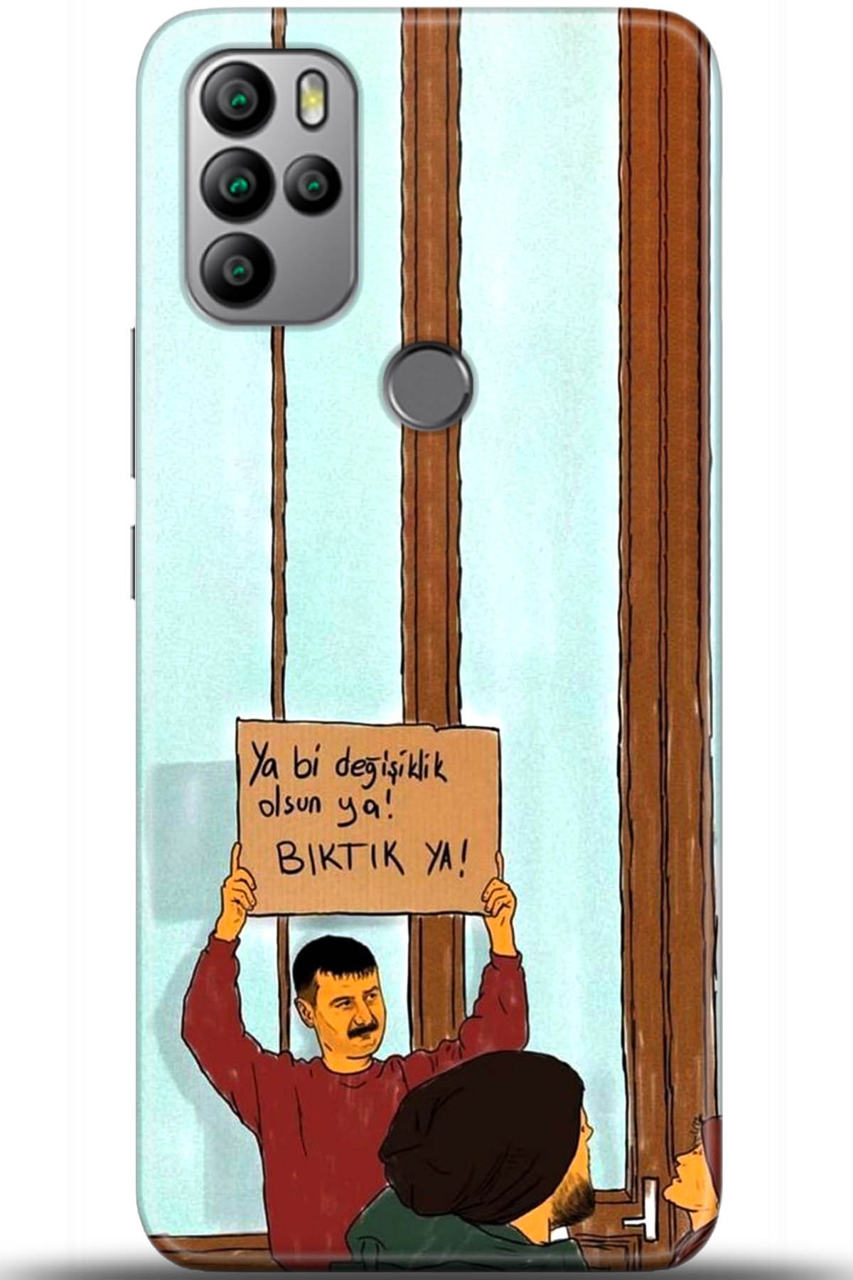 General Mobile GM 21 Pro Uyumlu Kılıf HD Baskılı Kılıf - Followed Institution 5594