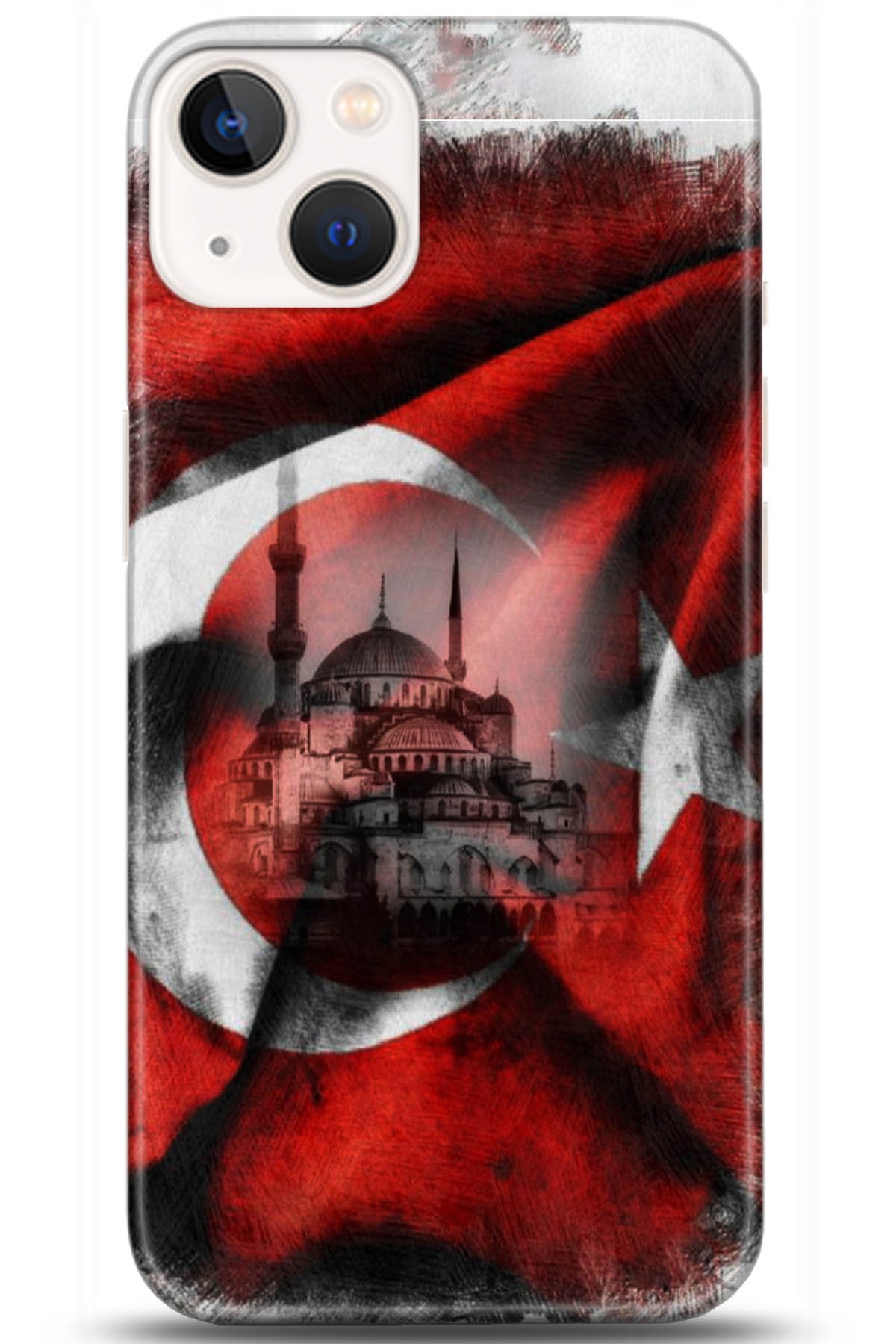 Apple iPhone 13 Kılıf HD Baskılı Kılıf - Followed Institution 5178
