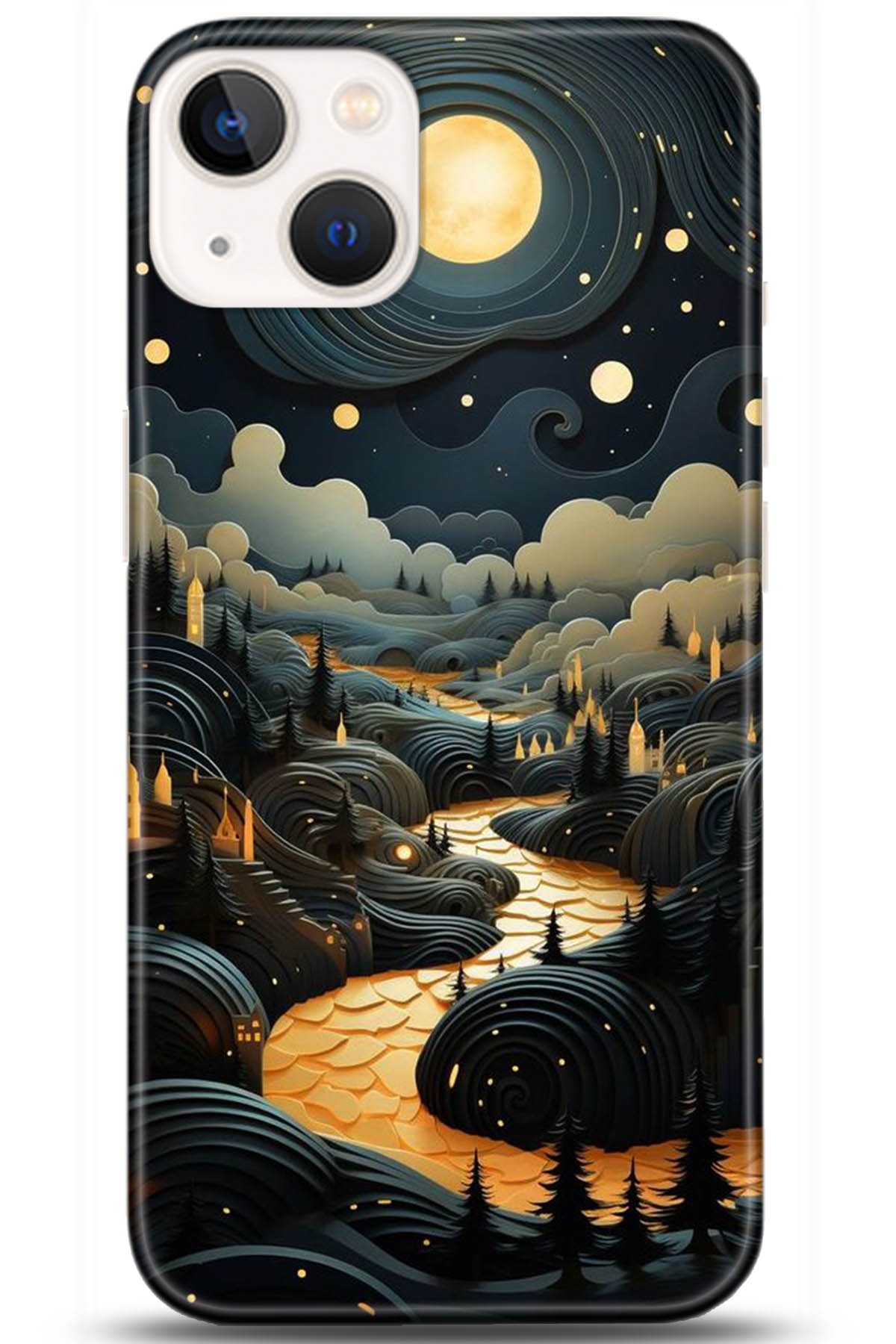 Apple iPhone 13 Kılıf HD Baskılı Kılıf - Followed Institution 5268