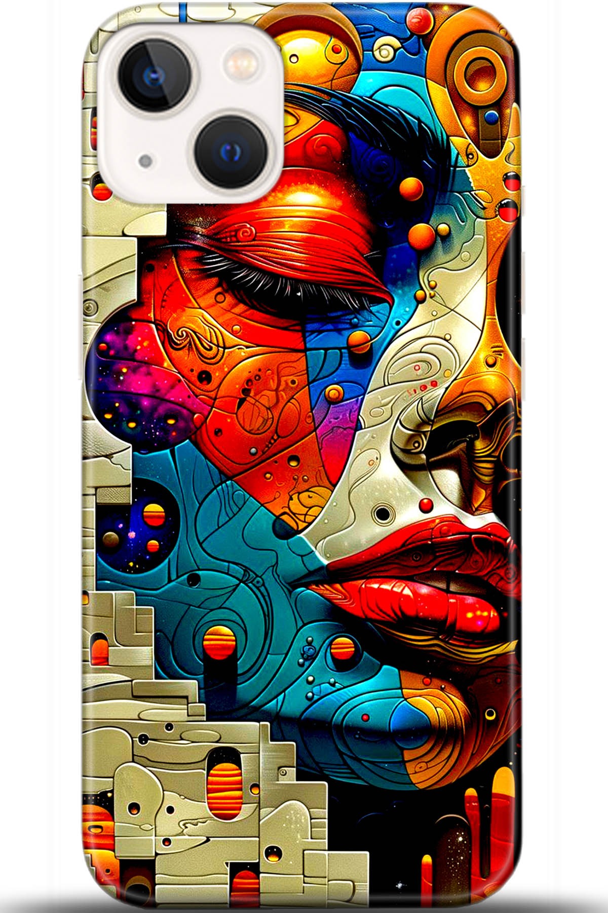 Apple iPhone 13 Kılıf HD Baskılı Kılıf - Followed Institution 5422