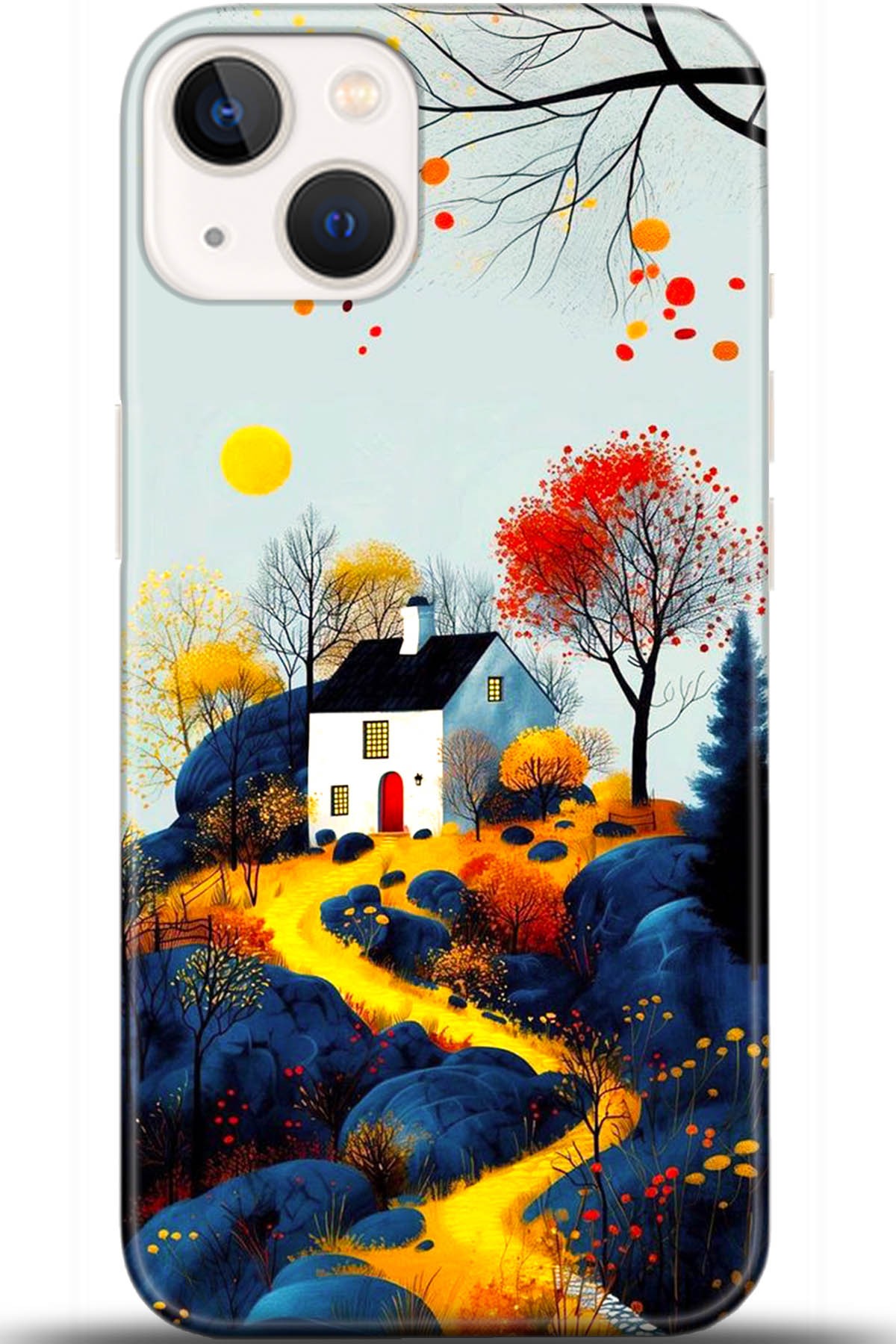 Apple iPhone 13 Kılıf HD Baskılı Kılıf - Followed Institution 5569