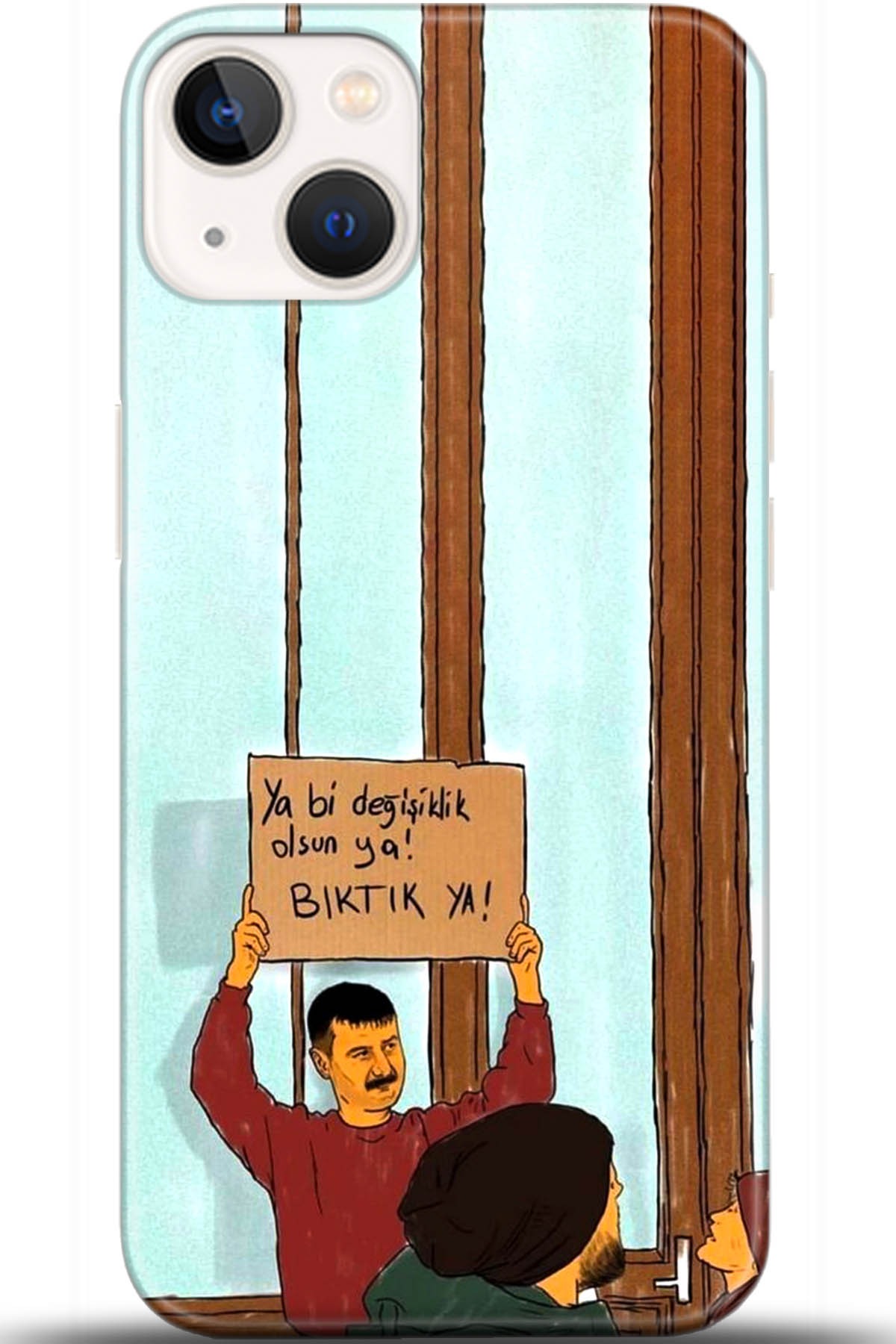 Apple iPhone 13 Kılıf HD Baskılı Kılıf - Followed Institution 5594