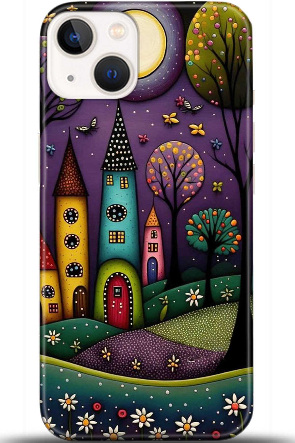 Apple iPhone 13 Kılıf HD Baskılı Kılıf - Followed Institution 5704