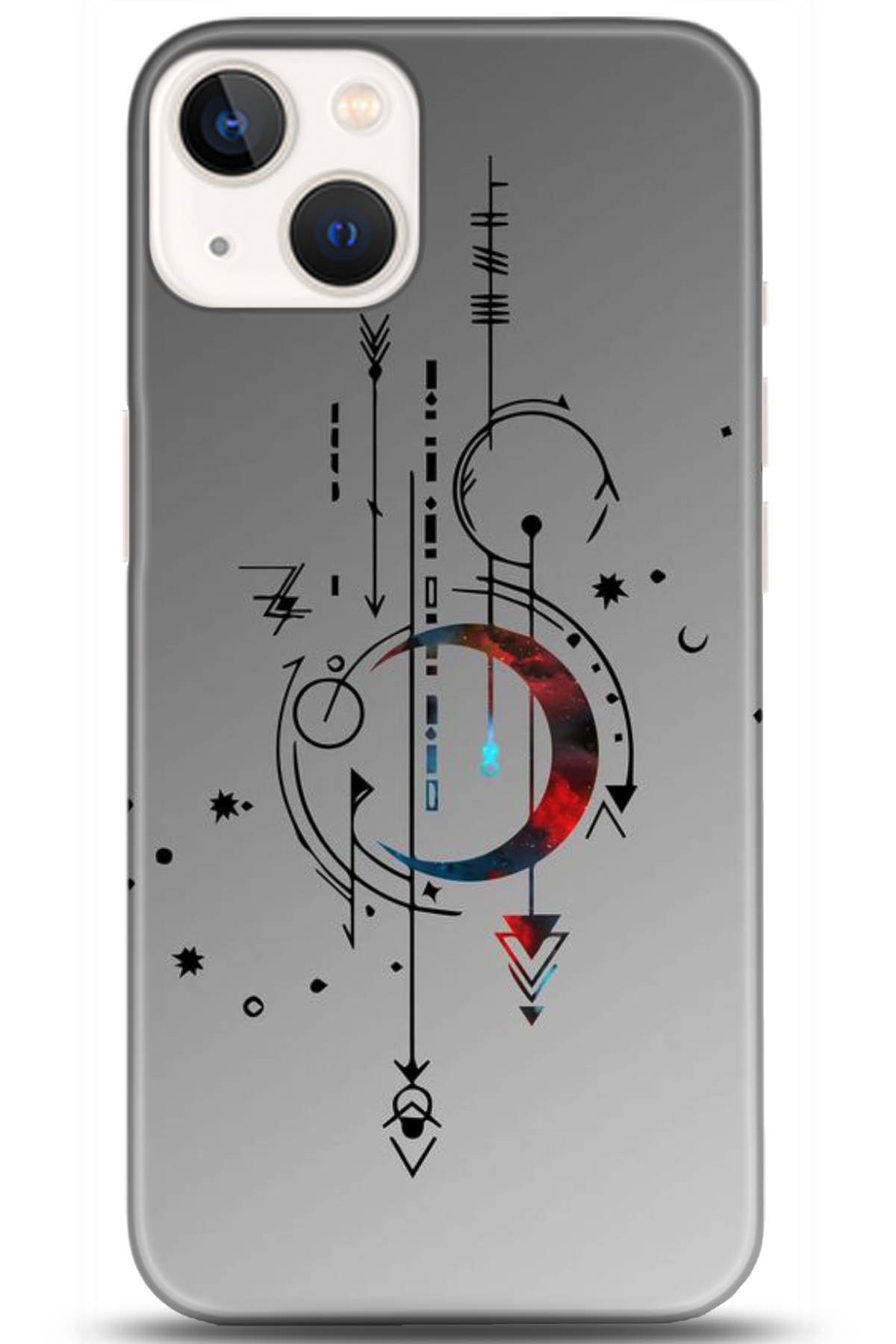 Apple iPhone 13 Uyumlu Kılıf HD Baskılı Kılıf - Followed Institution 5182