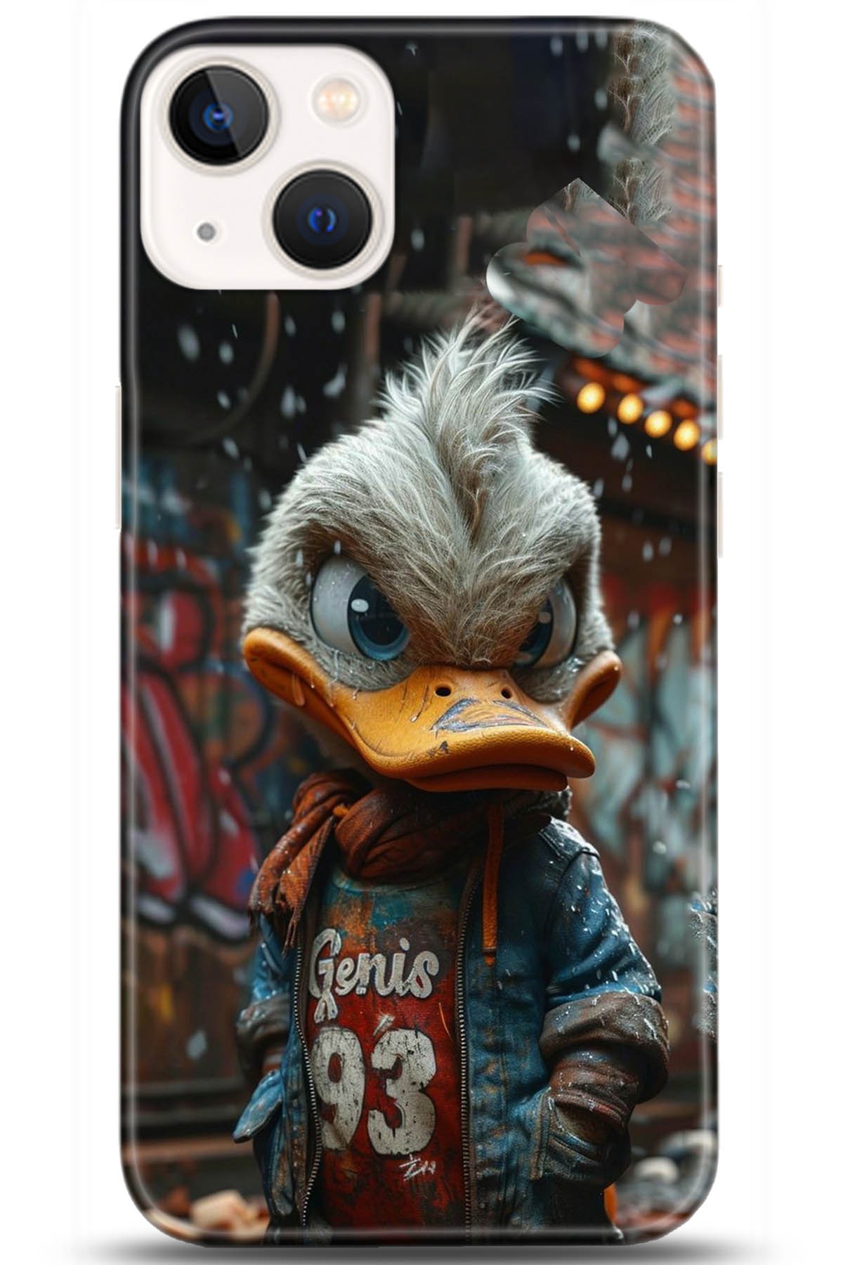 Apple iPhone 13 Uyumlu Kılıf HD Baskılı Kılıf - Followed Institution 5230