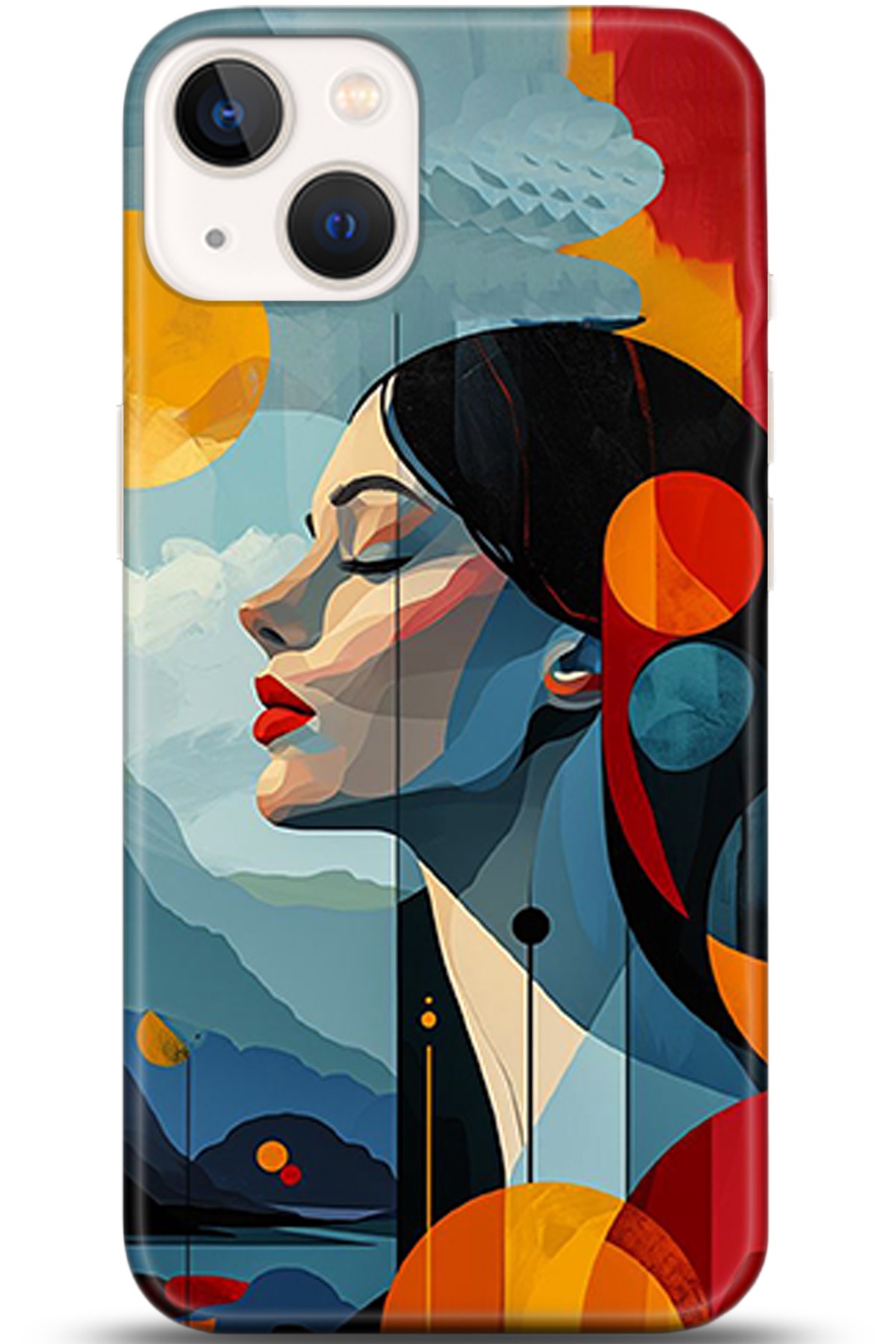 Apple iPhone 13 Uyumlu Kılıf HD Baskılı Kılıf - Followed Institution 5367