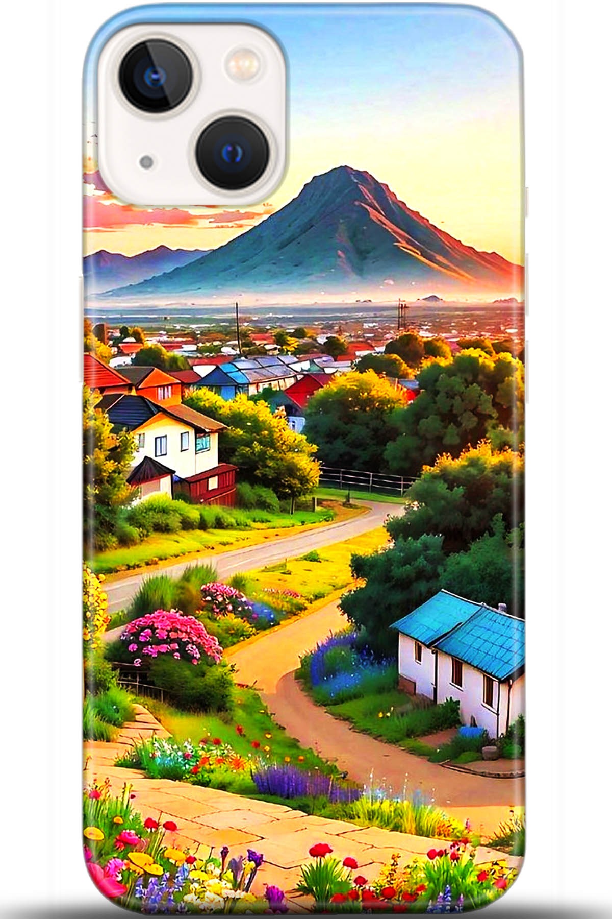 Apple iPhone 13 Uyumlu Kılıf HD Baskılı Kılıf - Followed Institution 5605