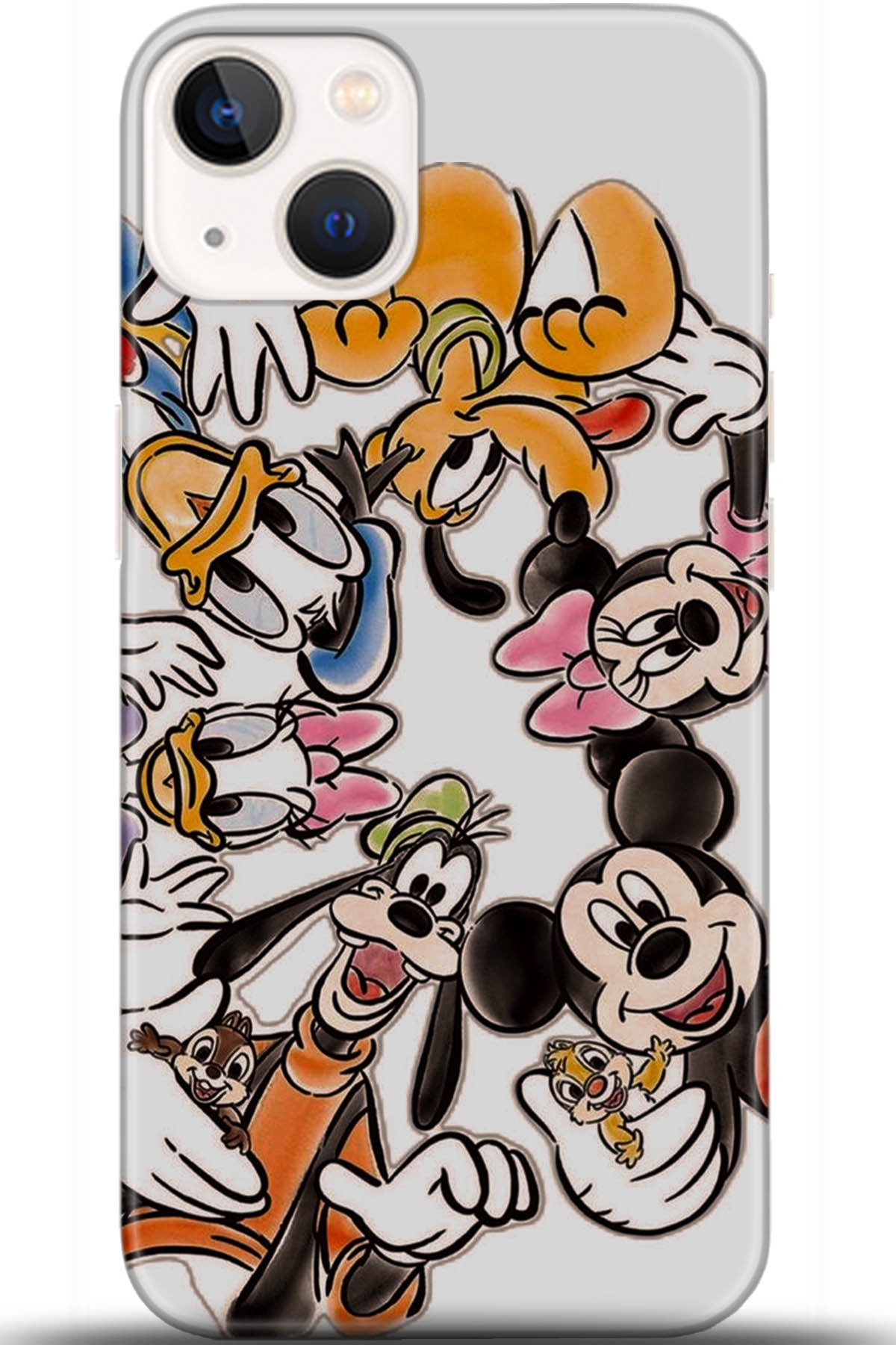 Apple iPhone 13 Uyumlu Kılıf HD Baskılı Kılıf - Followed Institution 5683