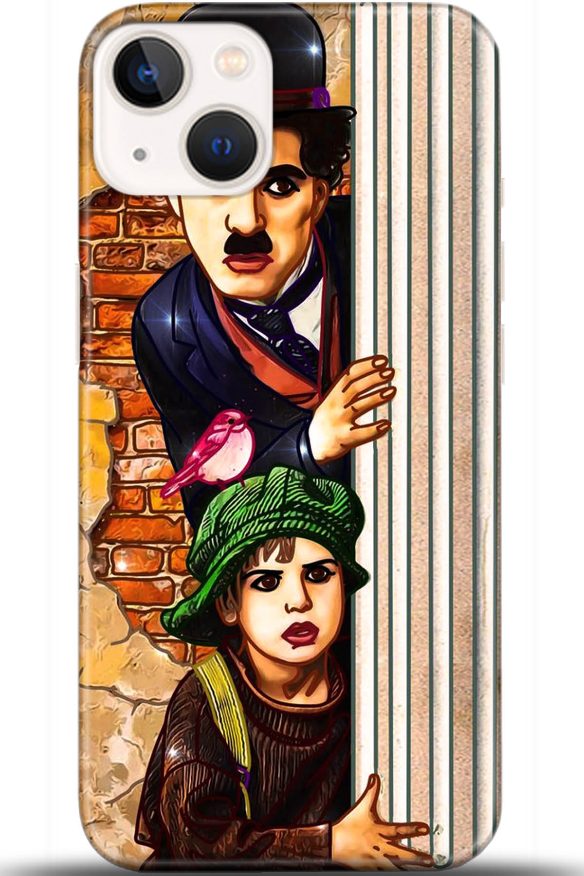 Apple iPhone 13 Uyumlu Kılıf HD Baskılı Kılıf - Followed Institution 5694