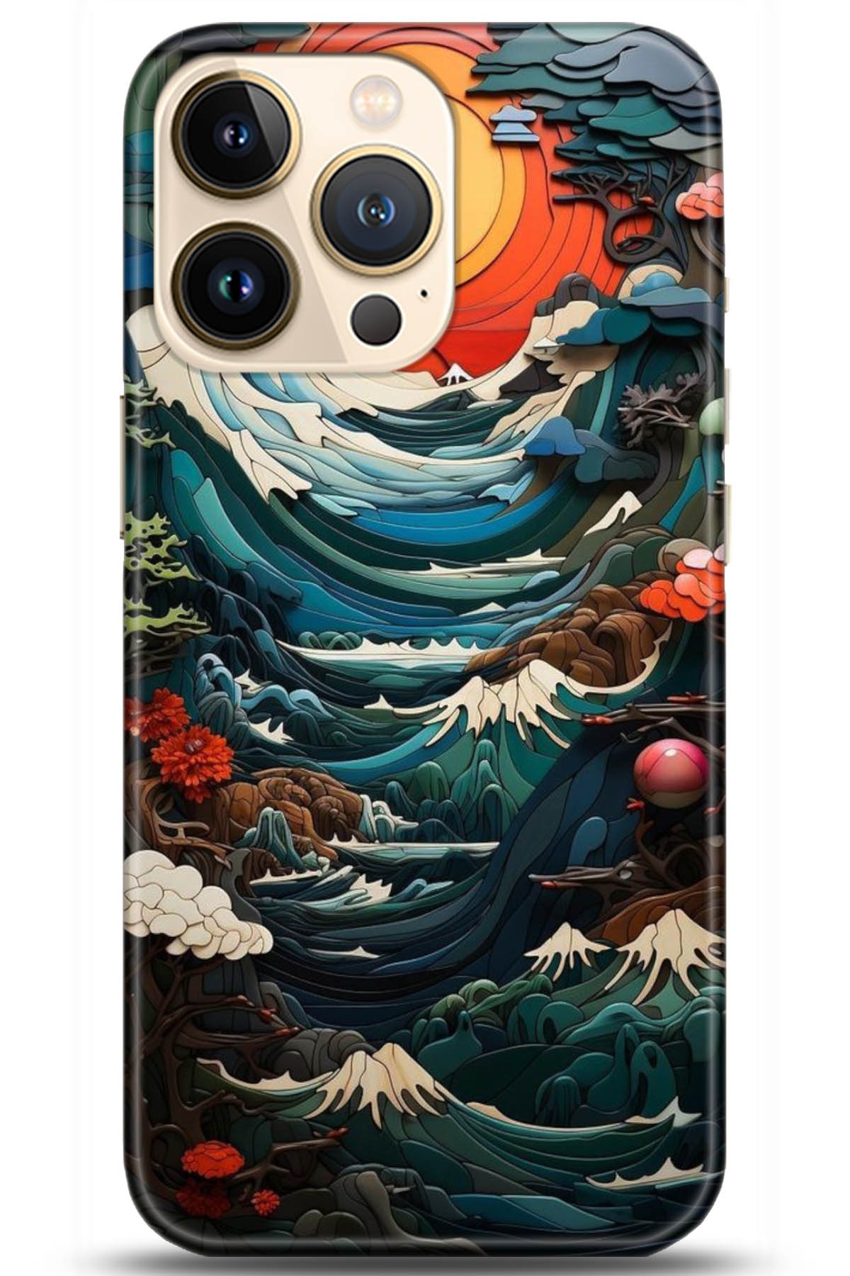 Apple iPhone 13 Pro Kılıf HD Baskılı Kılıf - Followed Institution 5009