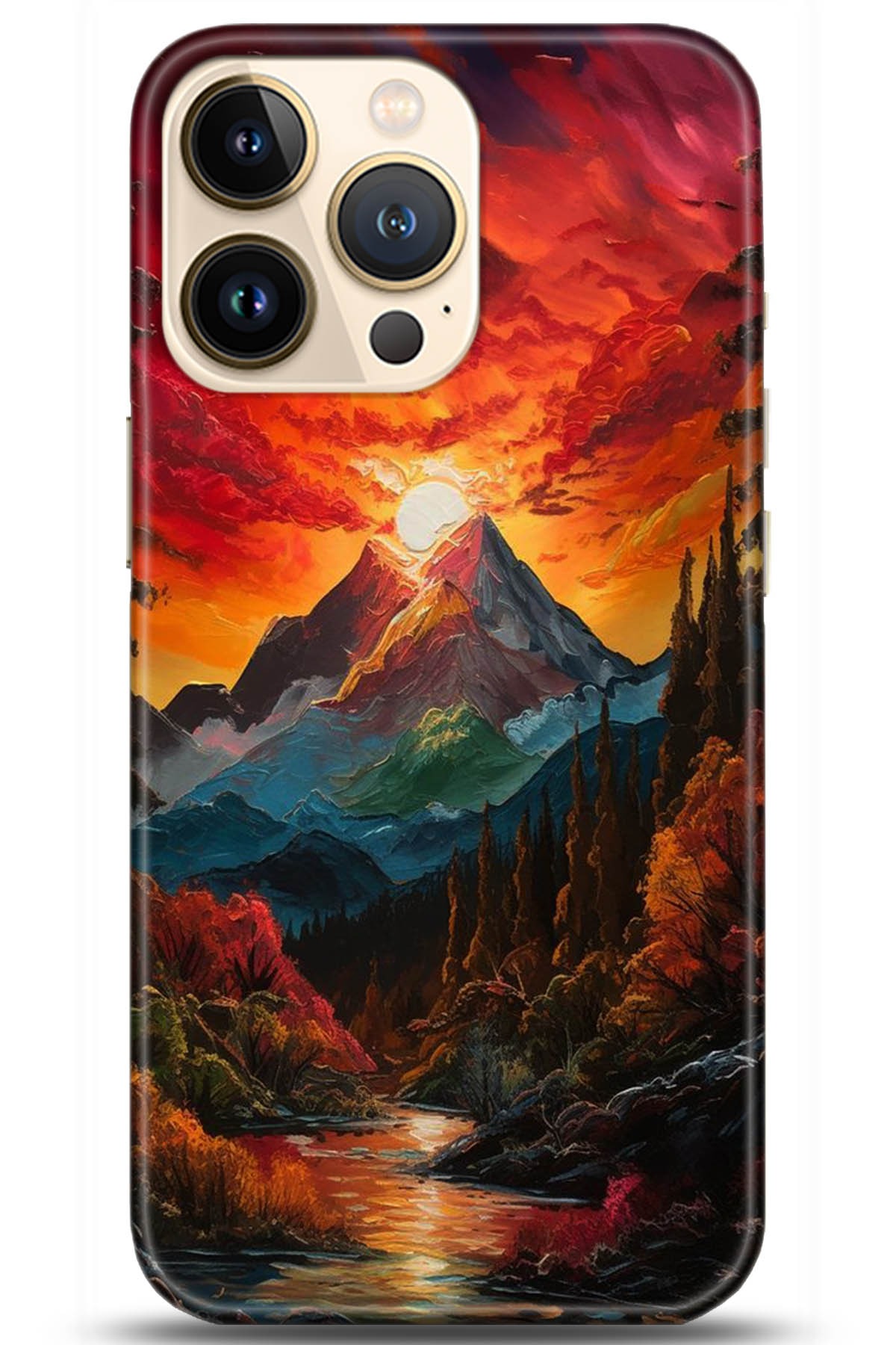 Apple iPhone 13 Pro Kılıf HD Baskılı Kılıf - Followed Institution 5224