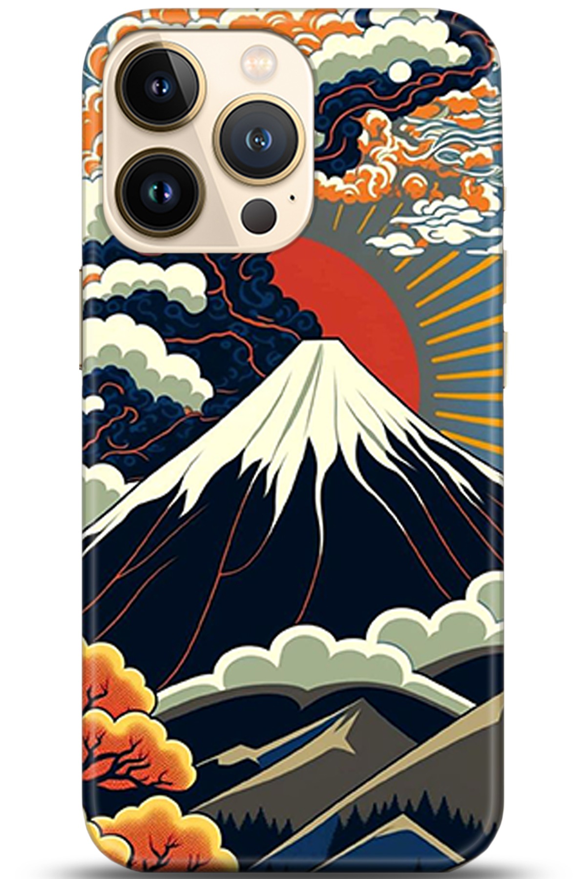 Apple iPhone 13 Pro Kılıf HD Baskılı Kılıf - Followed Institution 5342