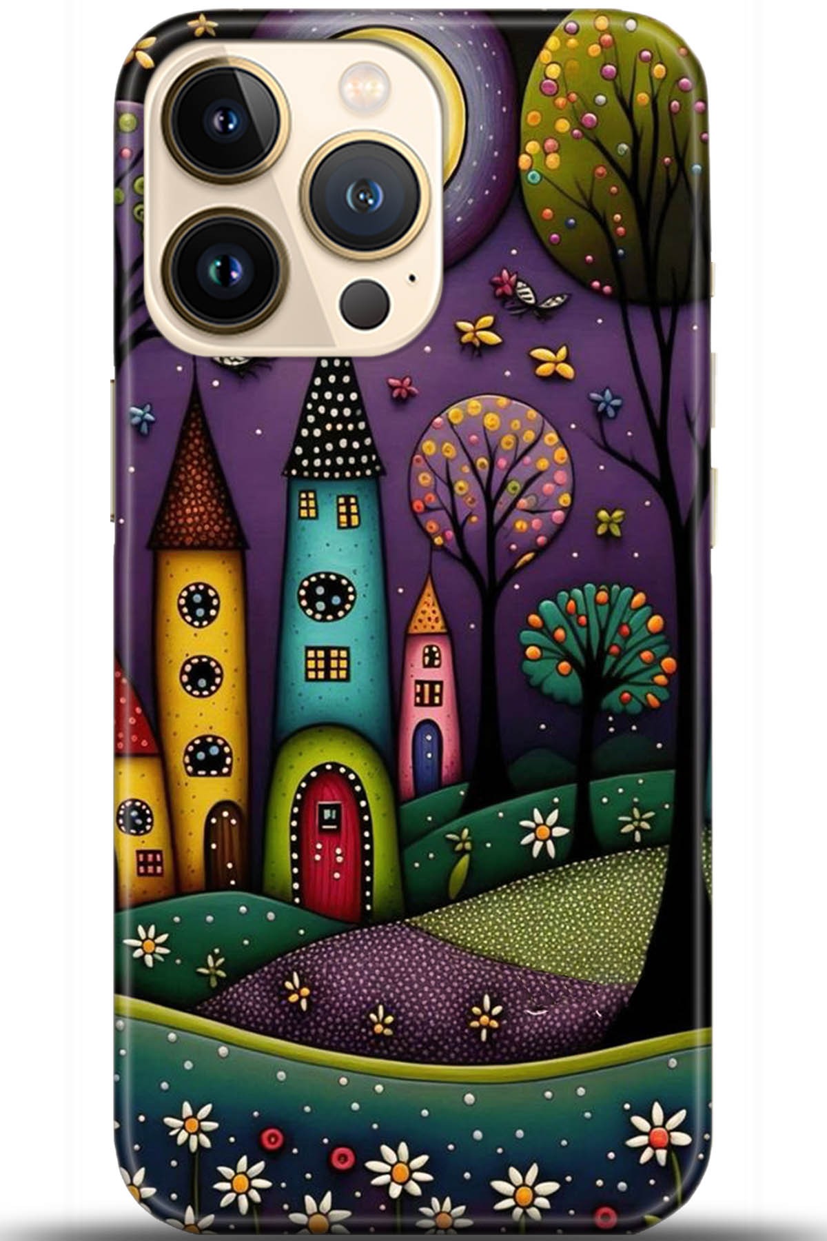 Apple iPhone 13 Pro Kılıf HD Baskılı Kılıf - Followed Institution 5704