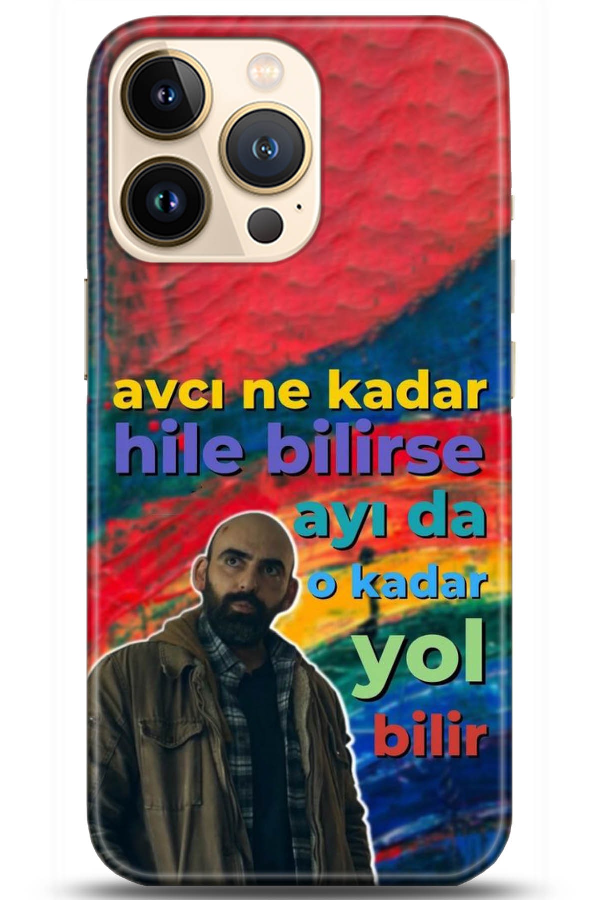 Apple iPhone 13 Pro Uyumlu Kılıf HD Baskılı Kılıf - Followed Institution 5006