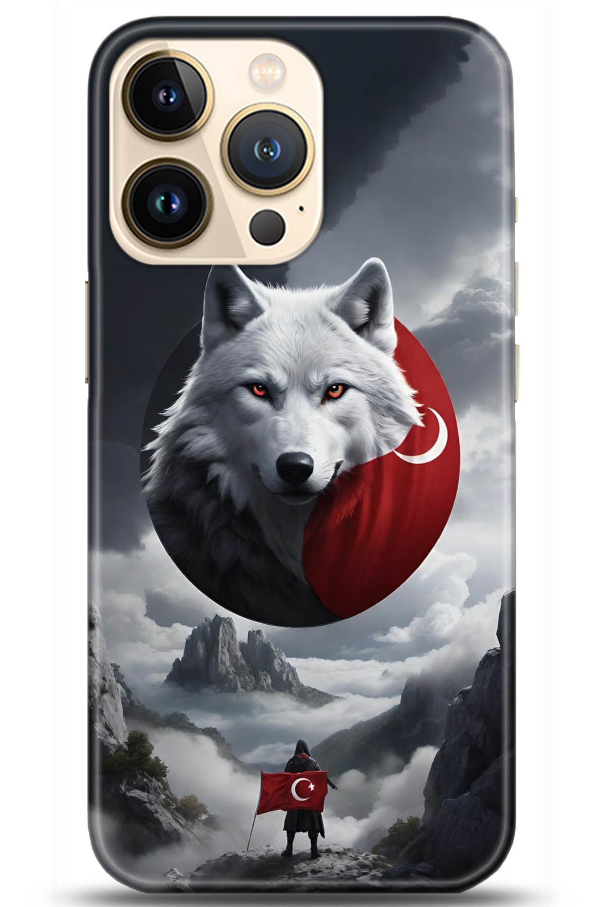 Apple iPhone 13 Pro Uyumlu Kılıf HD Baskılı Kılıf - Followed Institution 5189