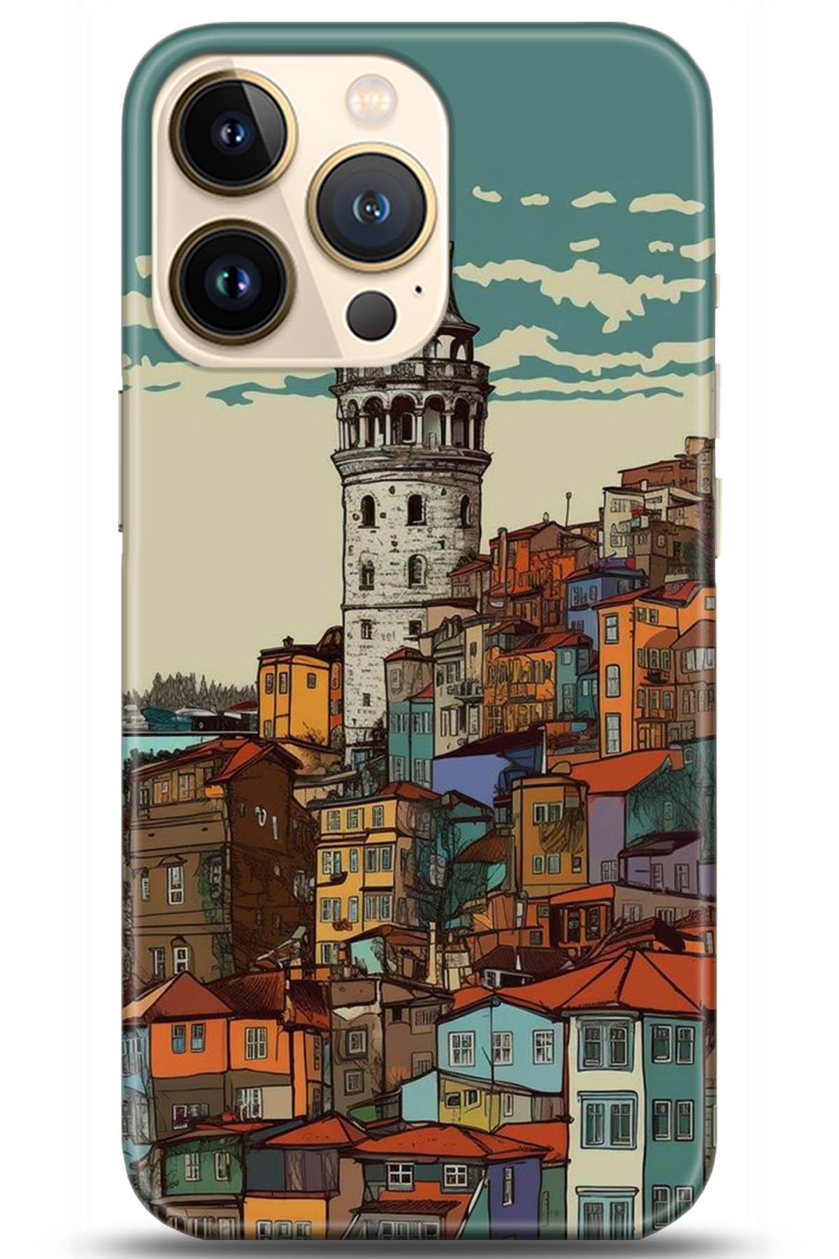 Apple iPhone 13 Pro Uyumlu Kılıf HD Baskılı Kılıf - Followed Institution 5199