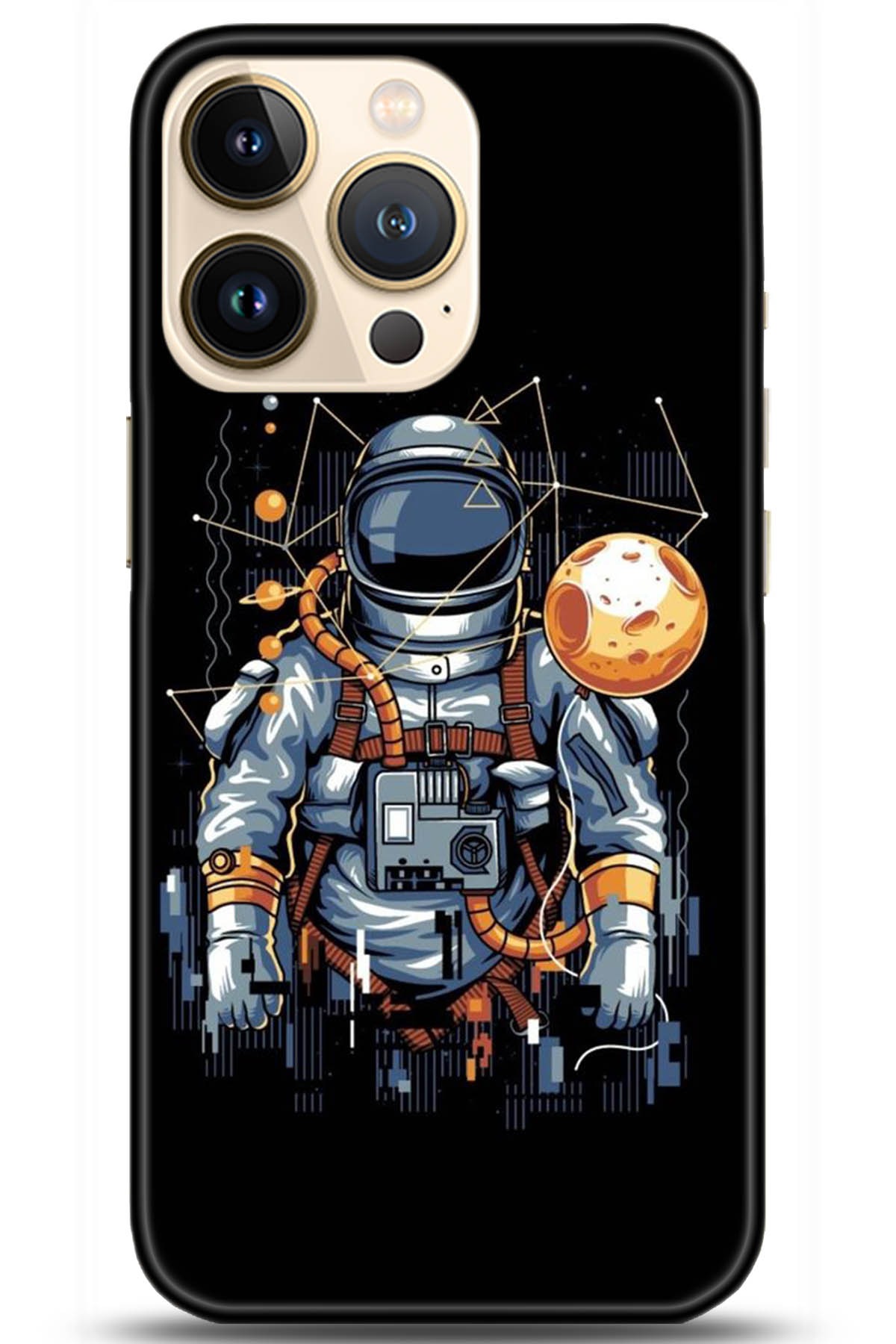 Apple iPhone 13 Pro Uyumlu Kılıf HD Baskılı Kılıf - Followed Institution 5221