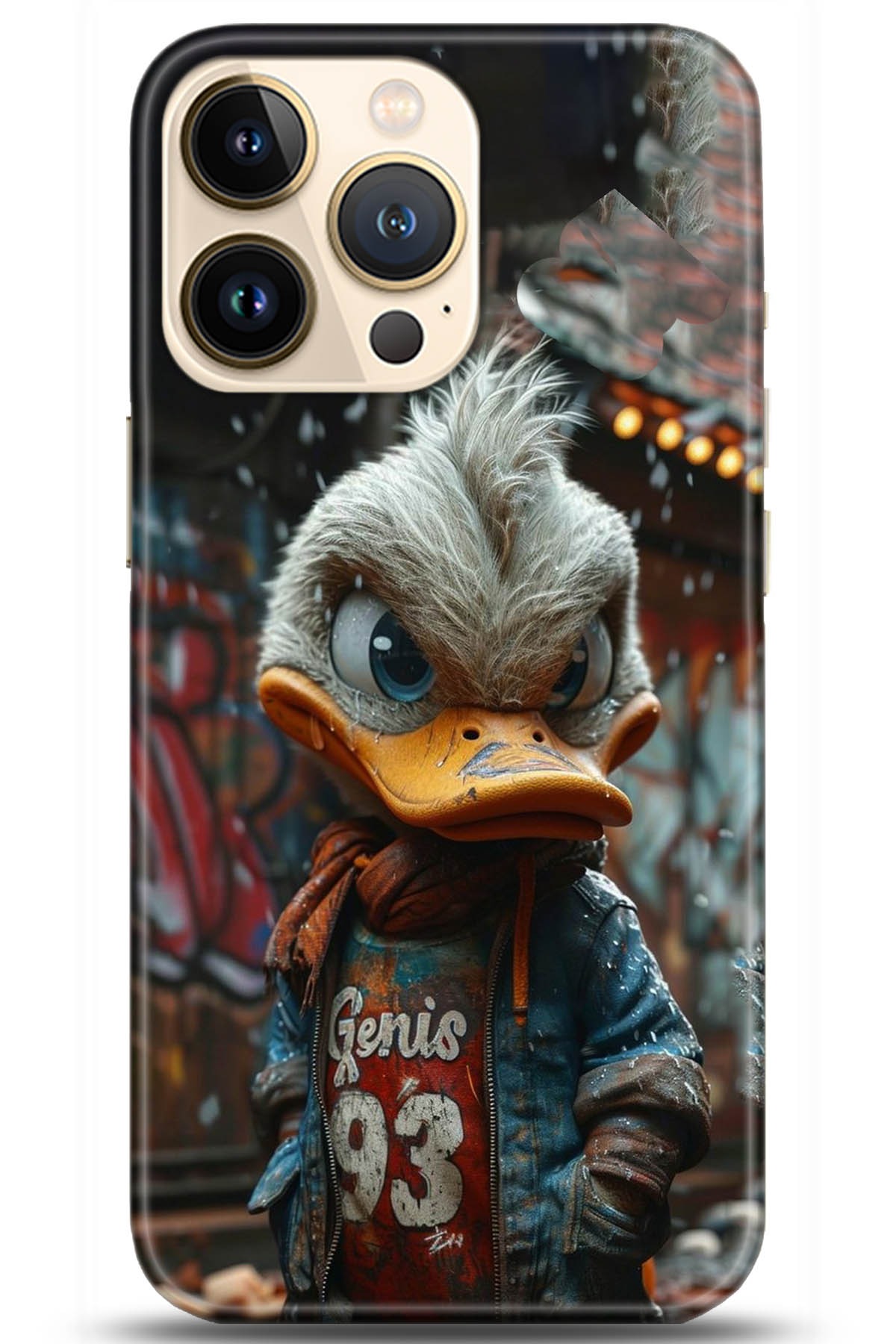 Apple iPhone 13 Pro Uyumlu Kılıf HD Baskılı Kılıf - Followed Institution 5230