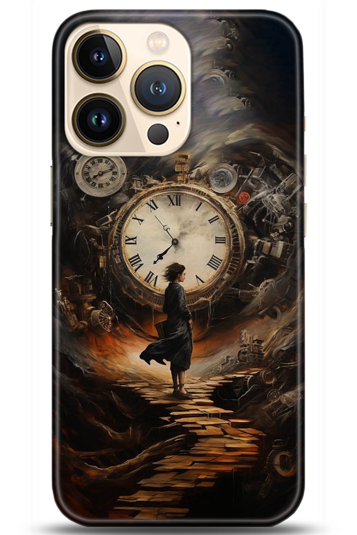 Apple iPhone 13 Pro Uyumlu Kılıf HD Baskılı Kılıf - Followed Institution 5252