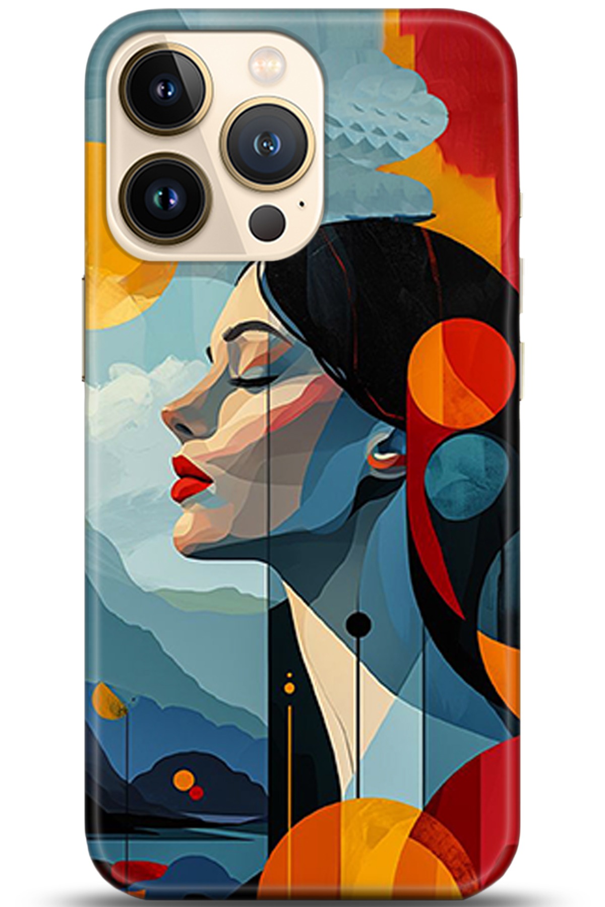 Apple iPhone 13 Pro Uyumlu Kılıf HD Baskılı Kılıf - Followed Institution 5367