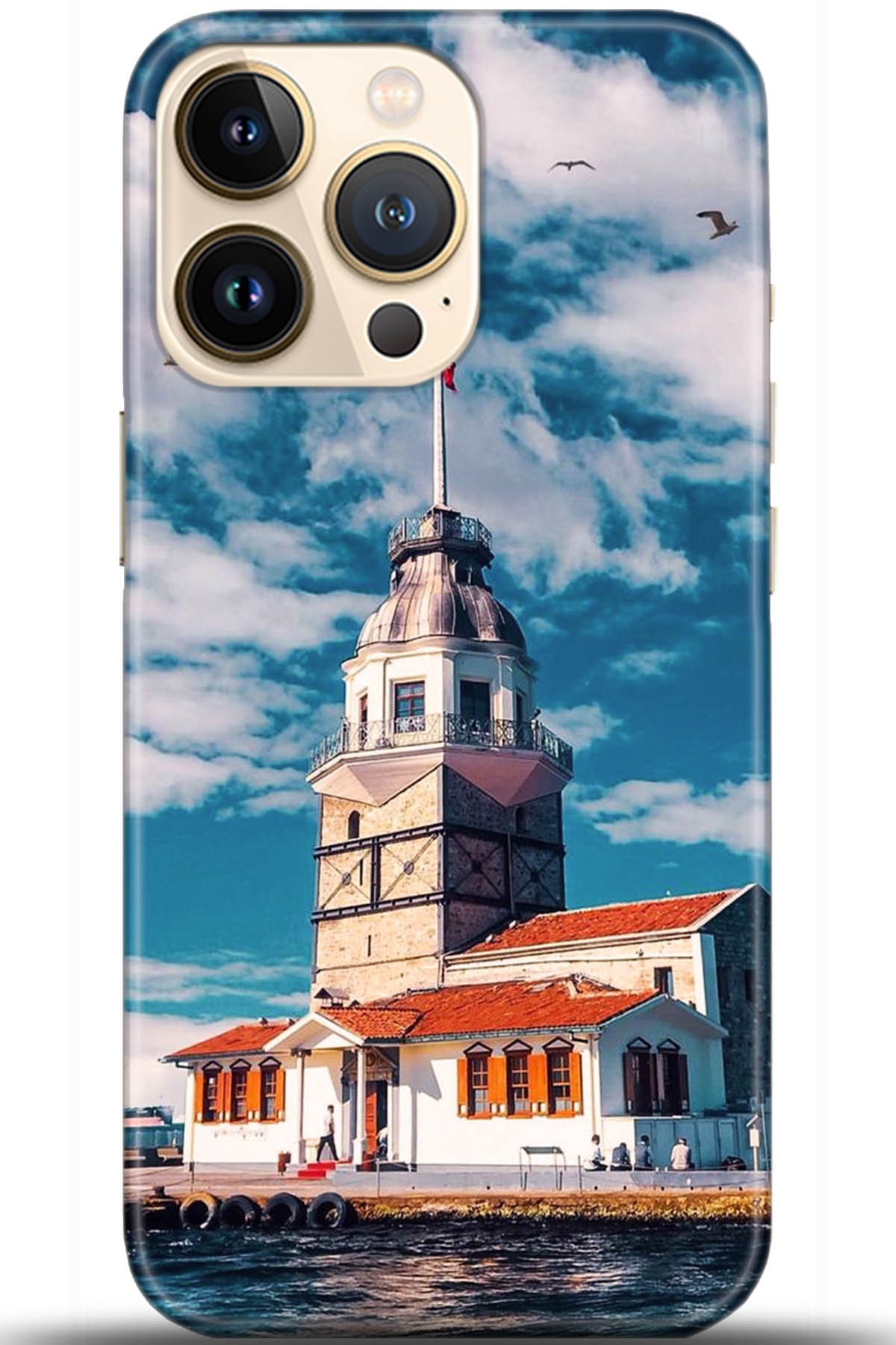 Apple iPhone 13 Pro Uyumlu Kılıf HD Baskılı Kılıf - Followed Institution 5547