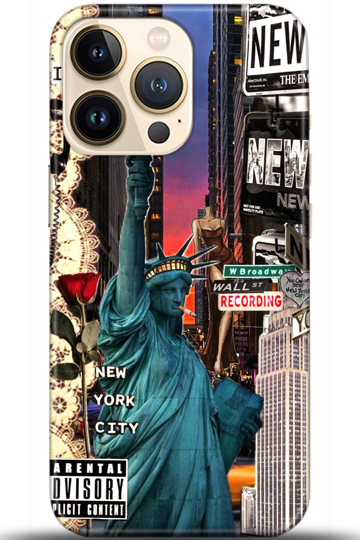 Apple iPhone 13 Pro Uyumlu Kılıf HD Baskılı Kılıf - Followed Institution 5618