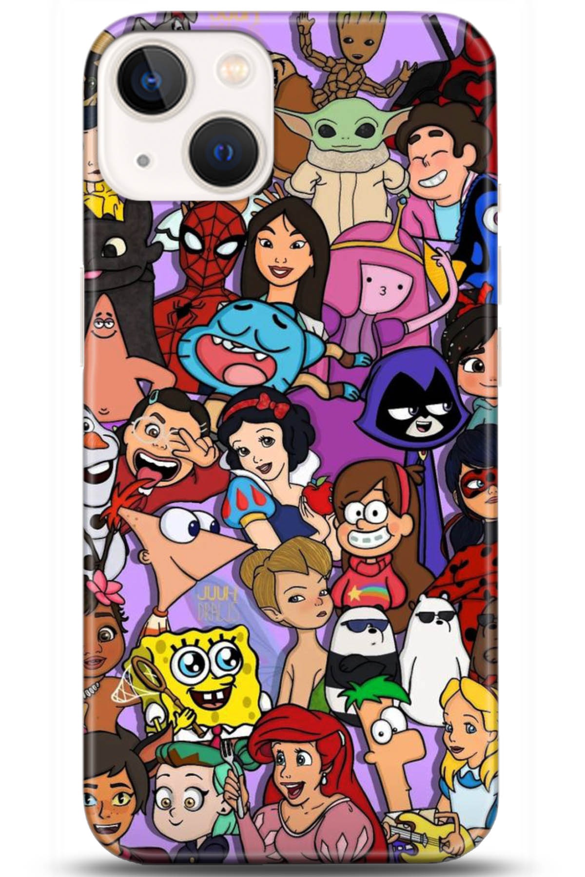 Apple iPhone 13 Mini Kılıf HD Baskılı Kılıf - Followed Institution 5168