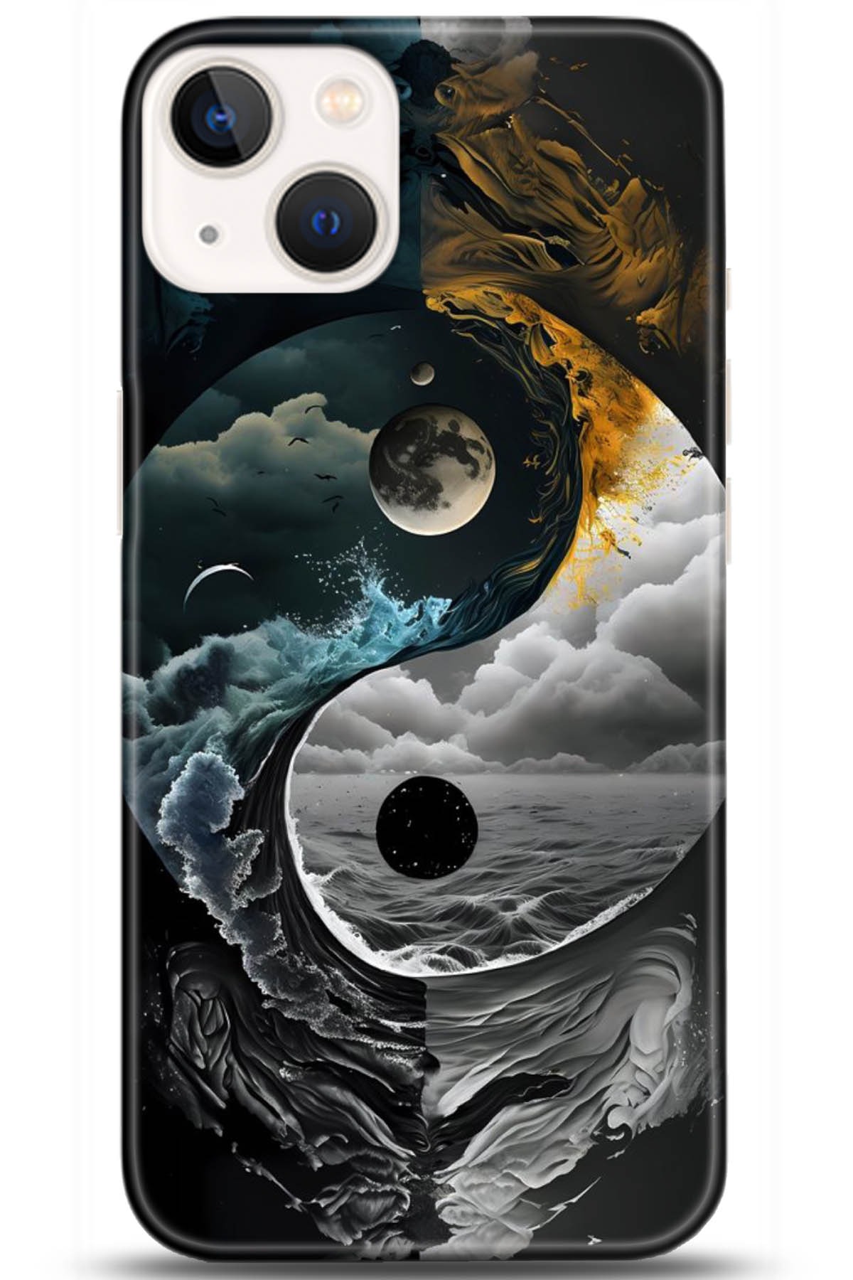 Apple iPhone 13 Mini Kılıf HD Baskılı Kılıf - Followed Institution 5177