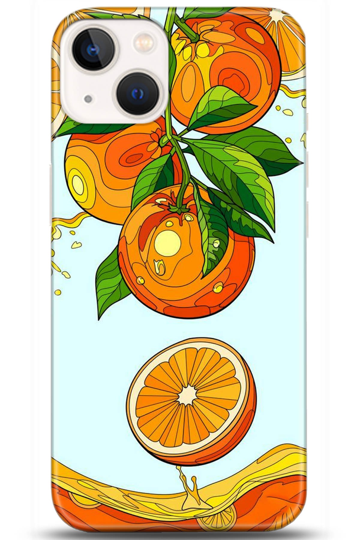 Apple iPhone 13 Mini Kılıf HD Baskılı Kılıf - Followed Institution 5202