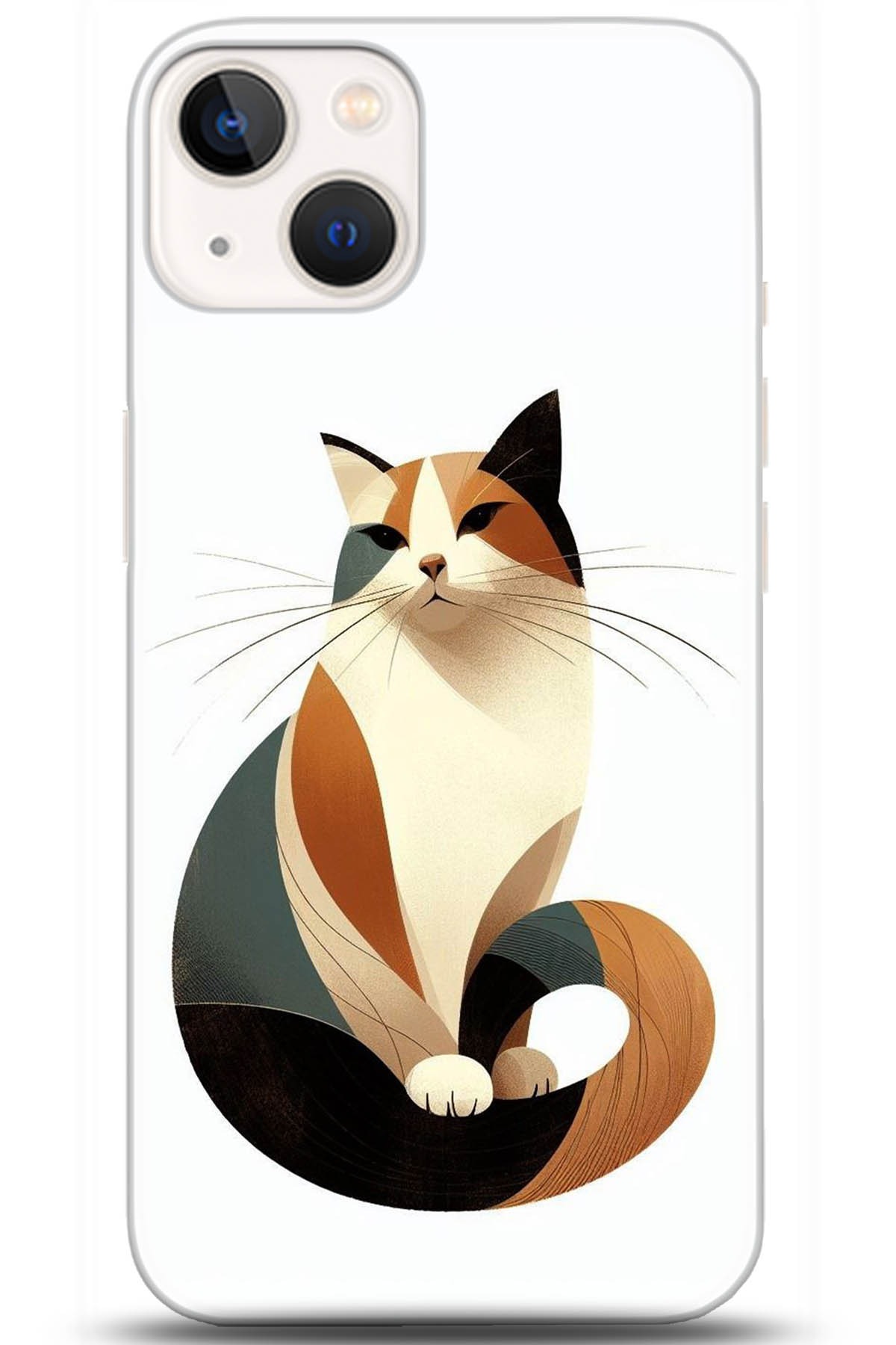 Apple iPhone 13 Mini Kılıf HD Baskılı Kılıf - Followed Institution 5213