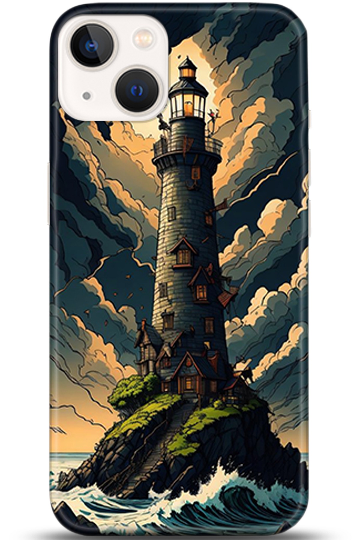 Apple iPhone 13 Mini Kılıf HD Baskılı Kılıf - Followed Institution 5363