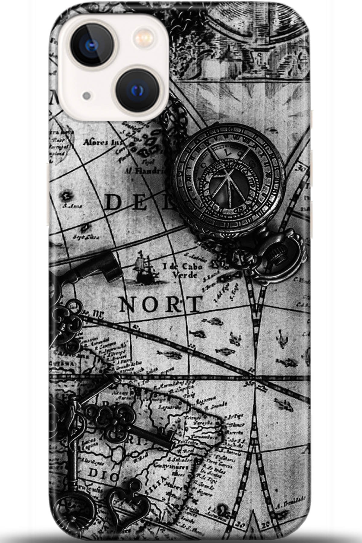 Apple iPhone 13 Mini Kılıf HD Baskılı Kılıf - Followed Institution 5381