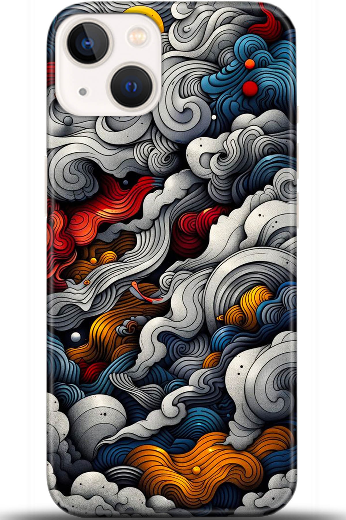 Apple iPhone 13 Mini Kılıf HD Baskılı Kılıf - Followed Institution 5436