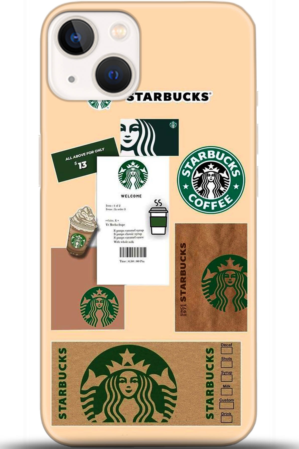 Apple iPhone 13 Mini Kılıf HD Baskılı Kılıf - Followed Institution 5470