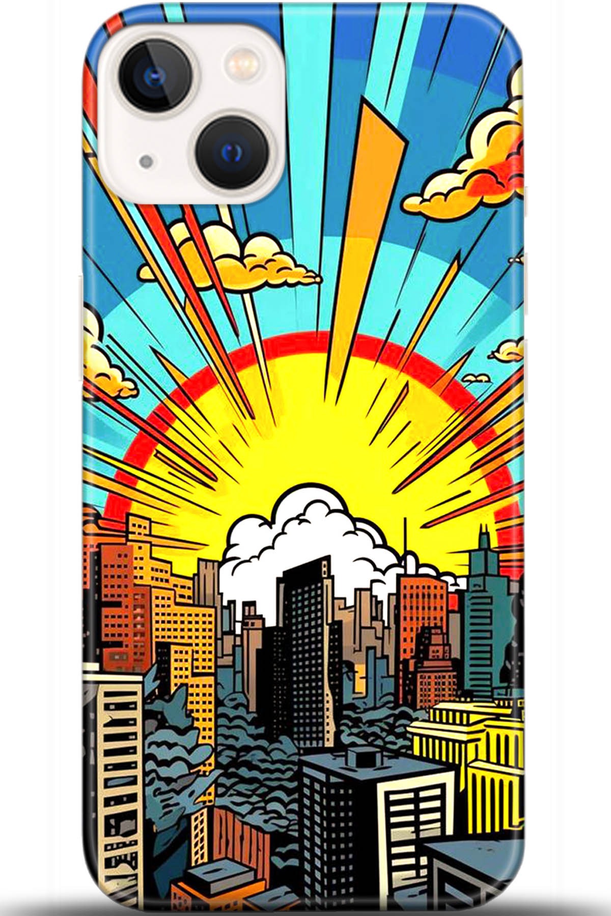 Apple iPhone 13 Mini Kılıf HD Baskılı Kılıf - Followed Institution 5571