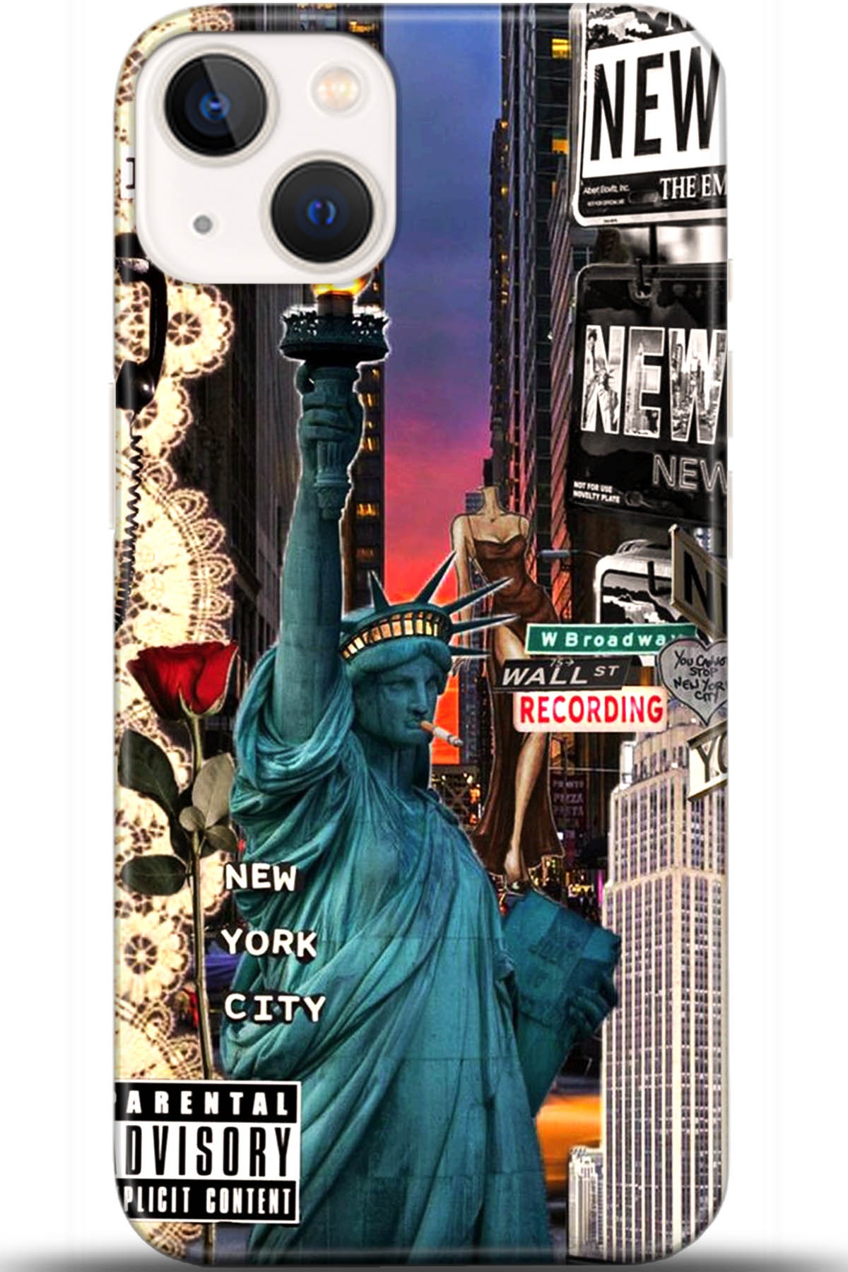 Apple iPhone 13 Mini Kılıf HD Baskılı Kılıf - Followed Institution 5618