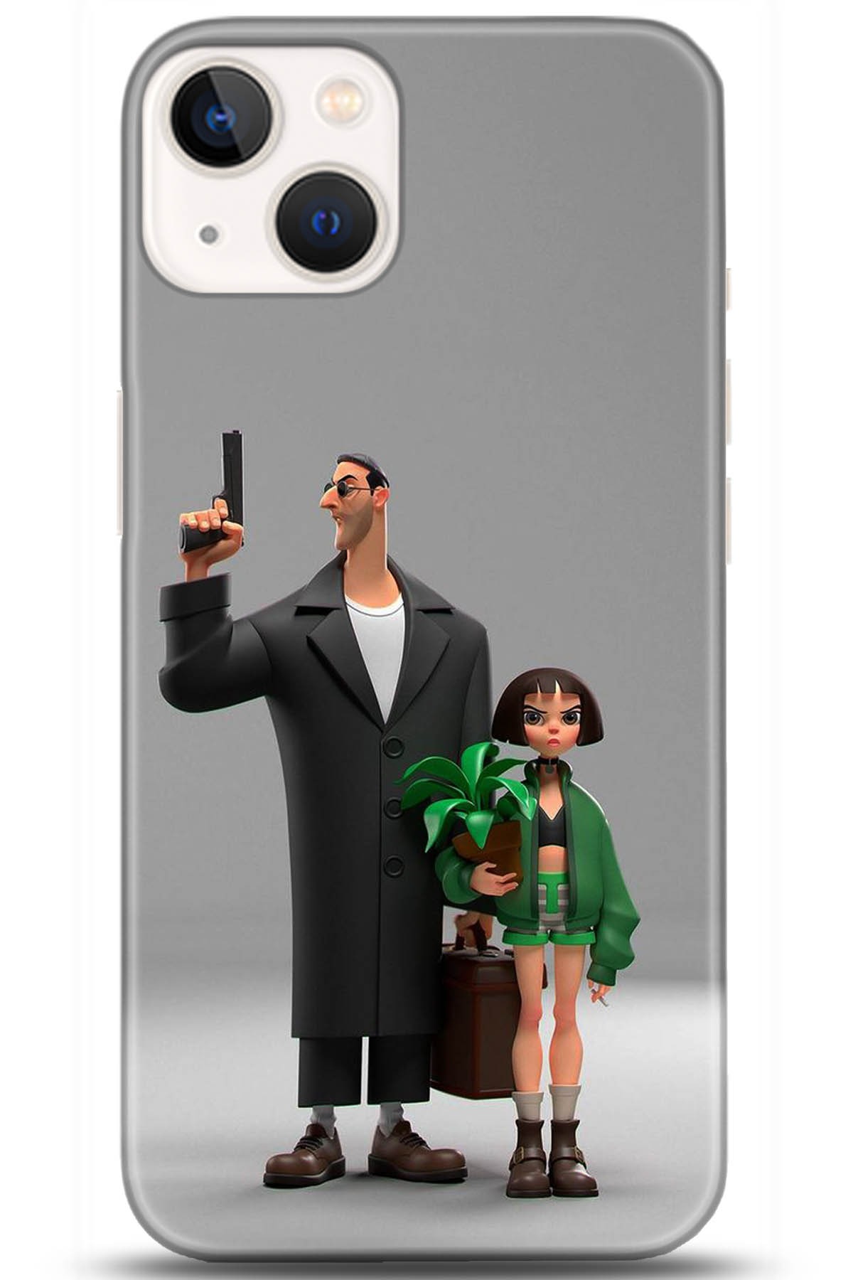 Apple iPhone 13 Mini Uyumlu Kılıf HD Baskılı Kılıf - Followed Institution 5079