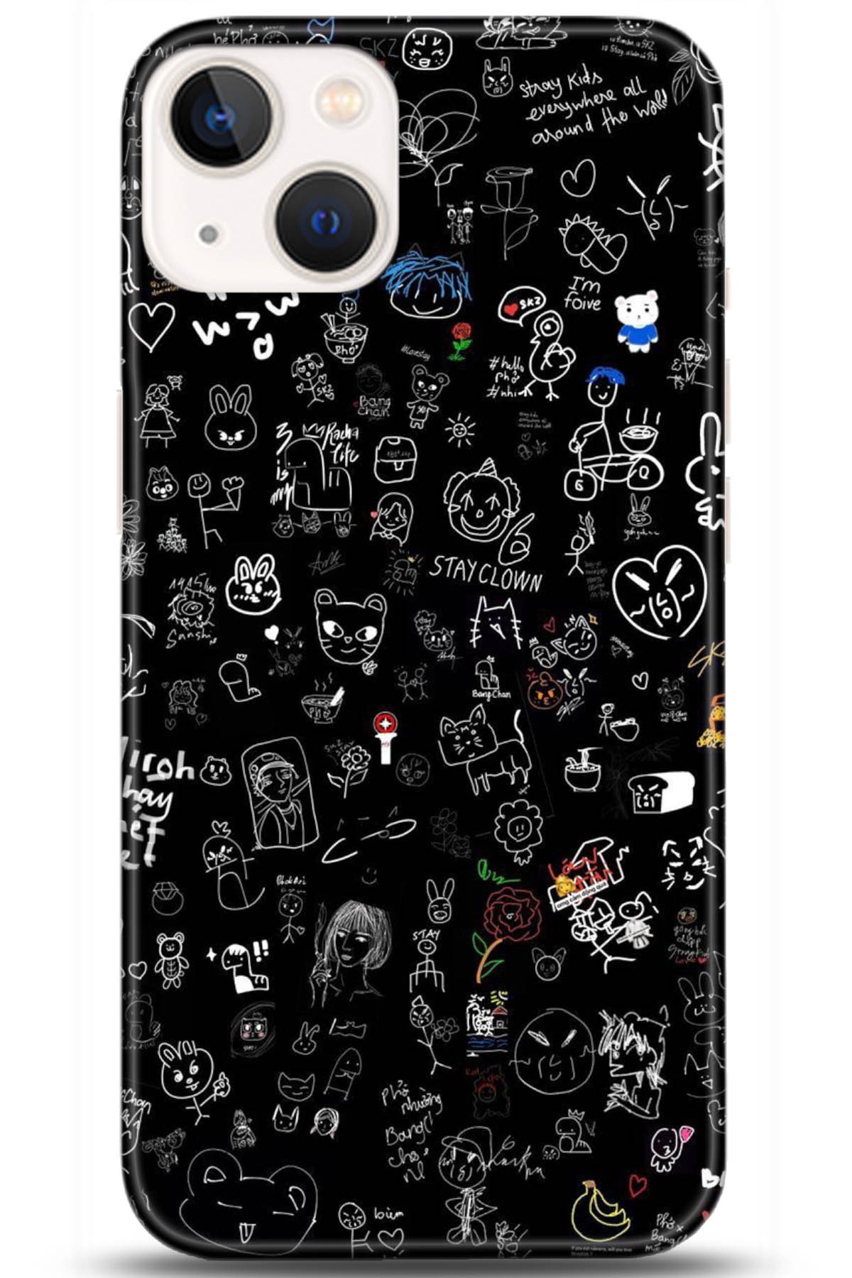 Apple iPhone 13 Mini Uyumlu Kılıf HD Baskılı Kılıf - Followed Institution 5143