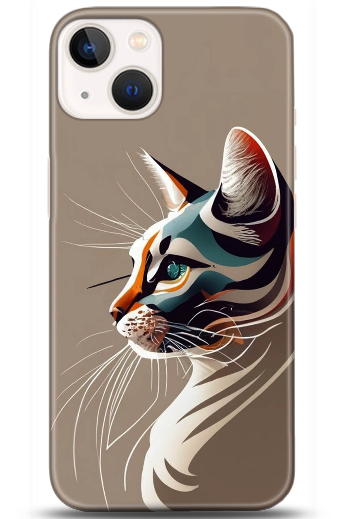 Apple iPhone 13 Mini Uyumlu Kılıf HD Baskılı Kılıf - Followed Institution 5271