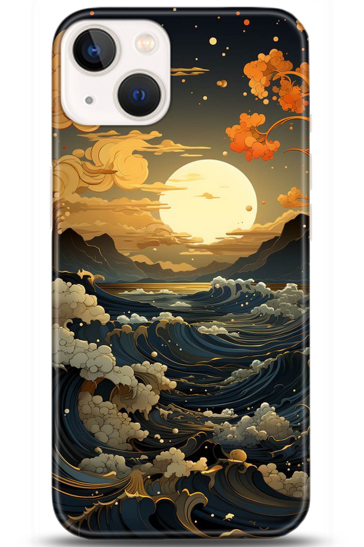 Apple iPhone 13 Mini Uyumlu Kılıf HD Baskılı Kılıf - Followed Institution 5278