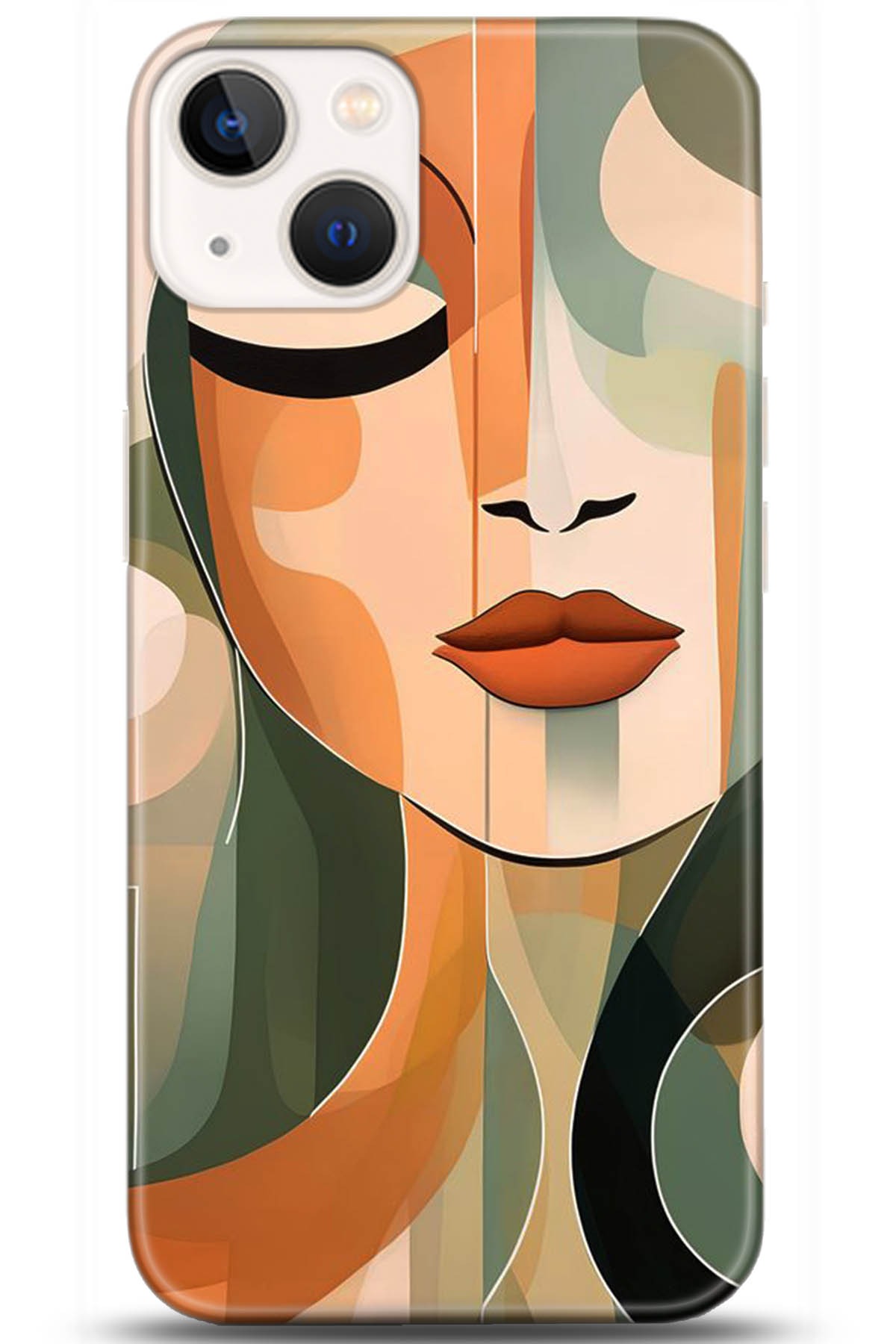 Apple iPhone 13 Mini Uyumlu Kılıf HD Baskılı Kılıf - Followed Institution 5279