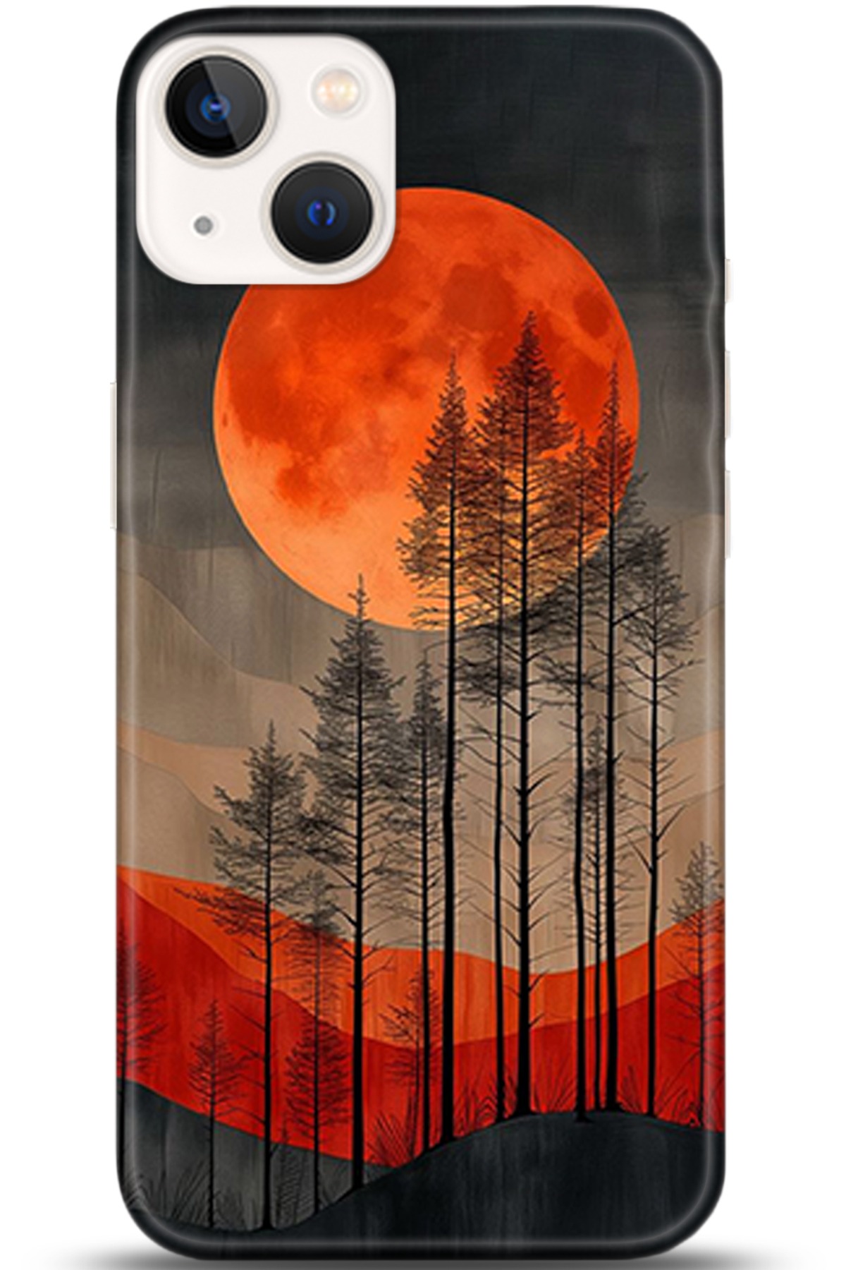 Apple iPhone 13 Mini Uyumlu Kılıf HD Baskılı Kılıf - Followed Institution 5370