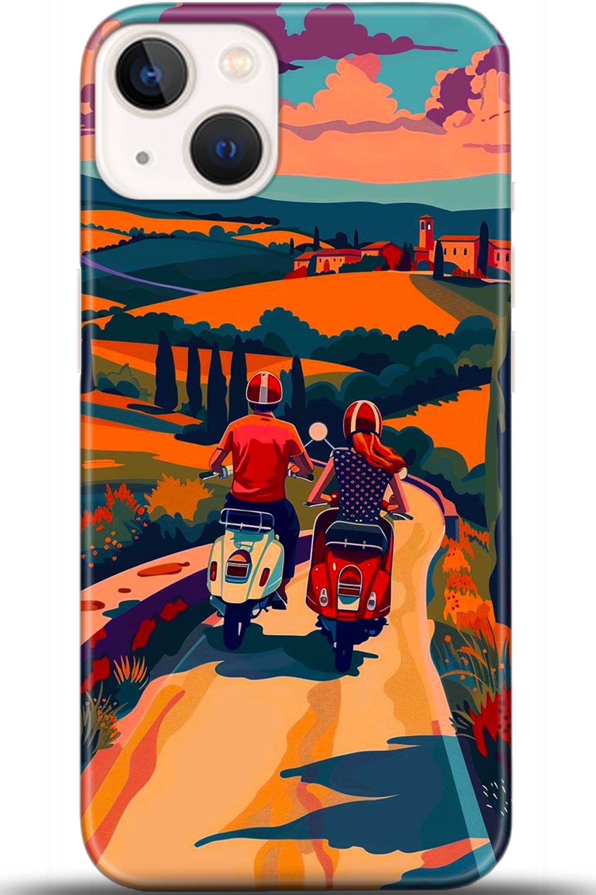 Apple iPhone 13 Mini Uyumlu Kılıf HD Baskılı Kılıf - Followed Institution 5390