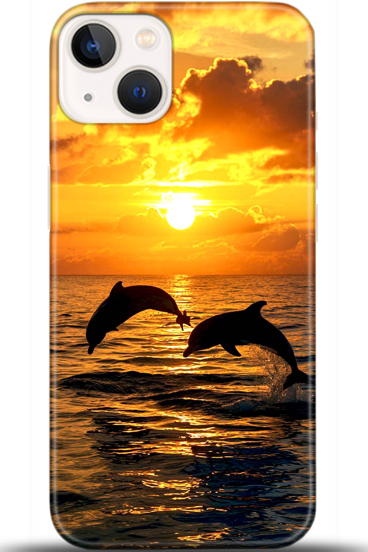 Apple iPhone 13 Mini Uyumlu Kılıf HD Baskılı Kılıf - Followed Institution 5427