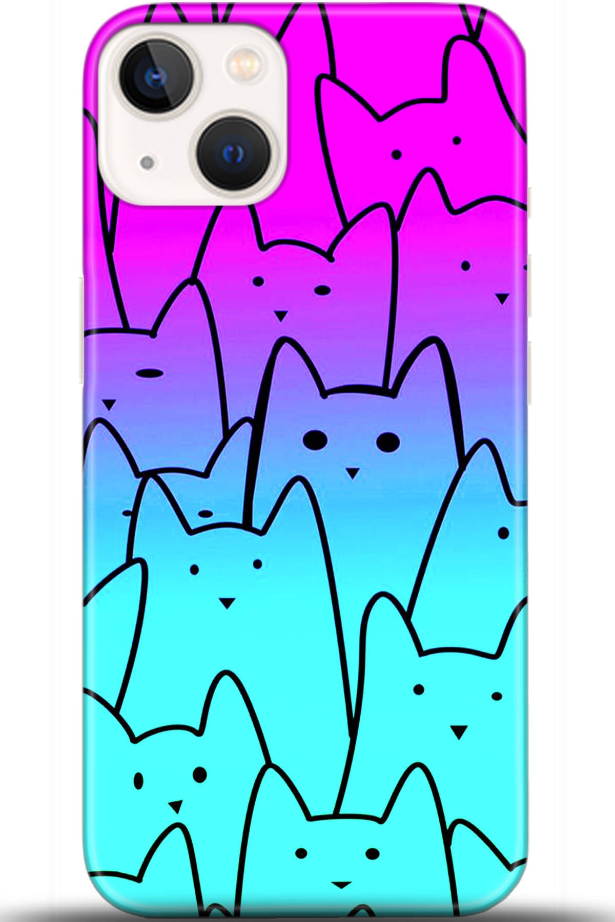 Apple iPhone 13 Mini Uyumlu Kılıf HD Baskılı Kılıf - Followed Institution 5511