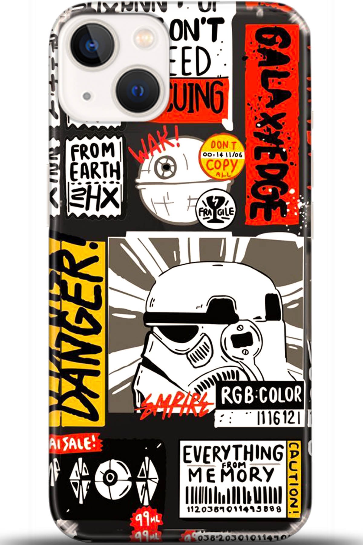 Apple iPhone 13 Mini Uyumlu Kılıf HD Baskılı Kılıf - Followed Institution 5555